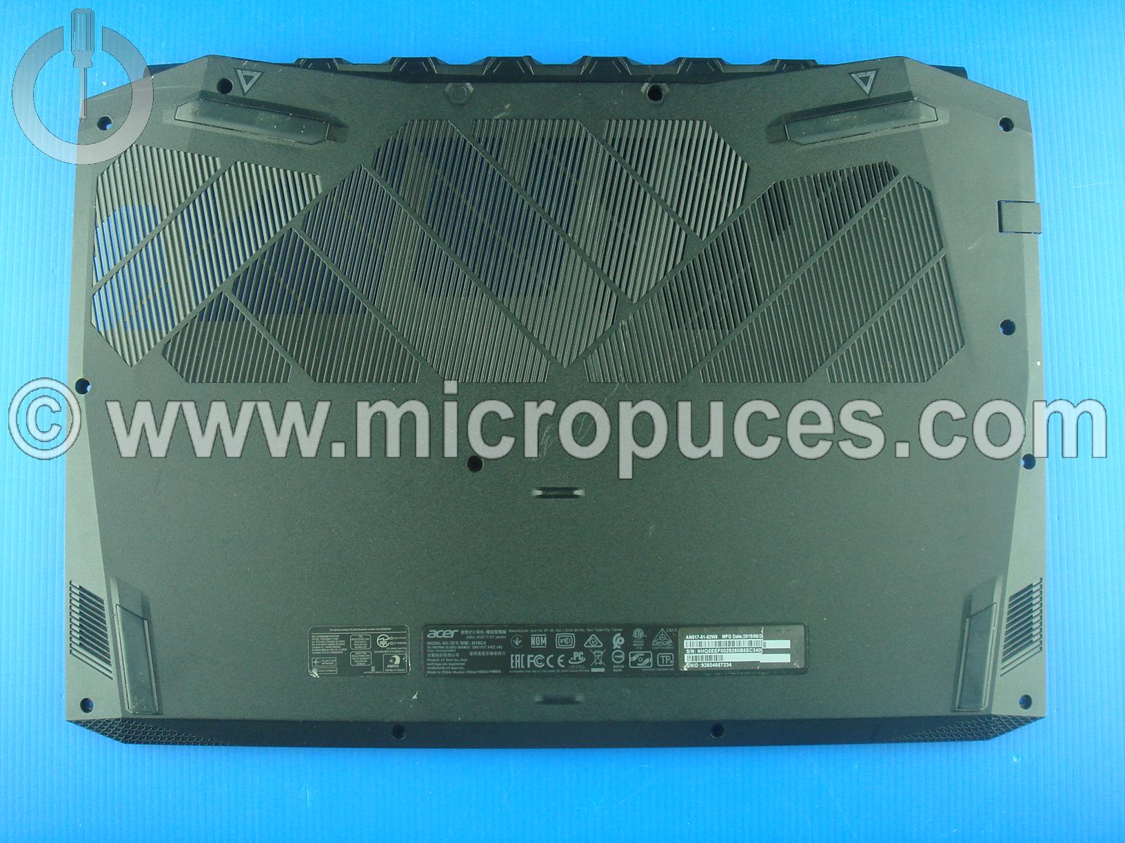 Plasturgie de dessous pour Acer AN517-51