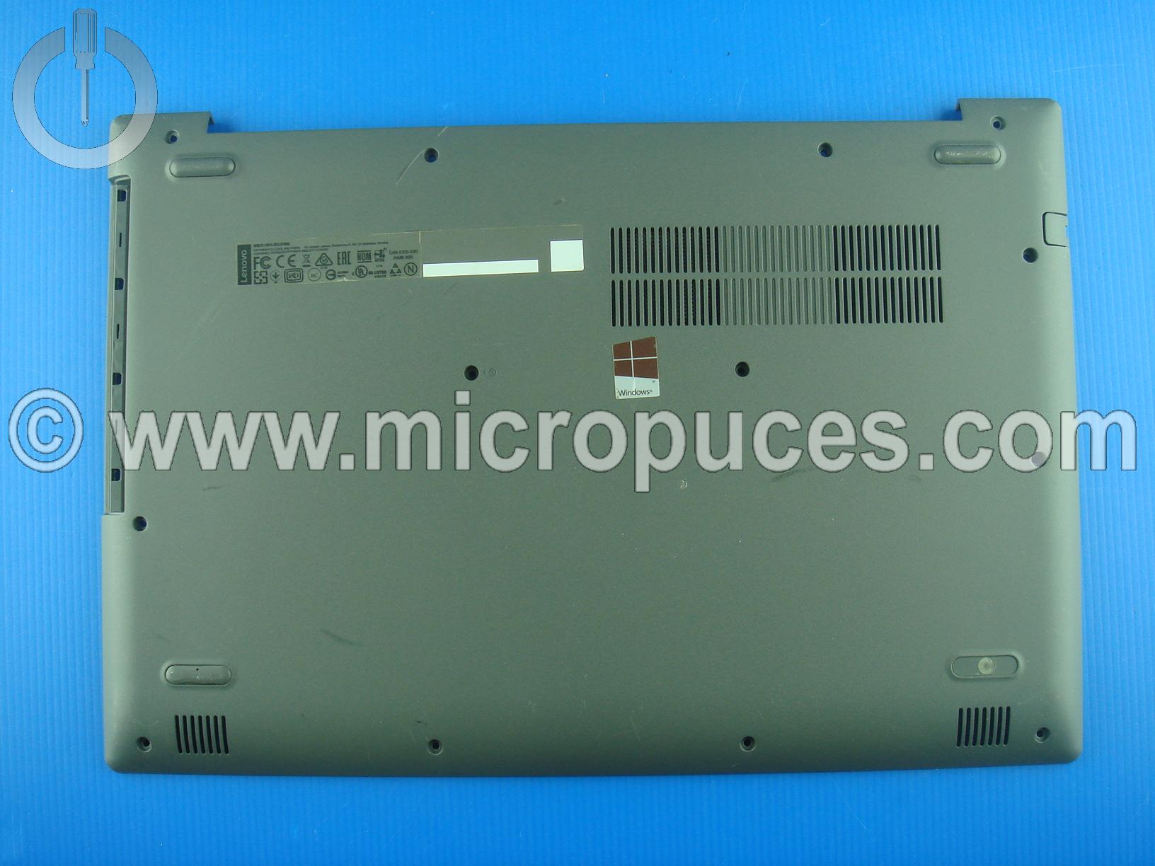 Plasturgie du dessous pour LENOVO Ideapad 320 gris foncé