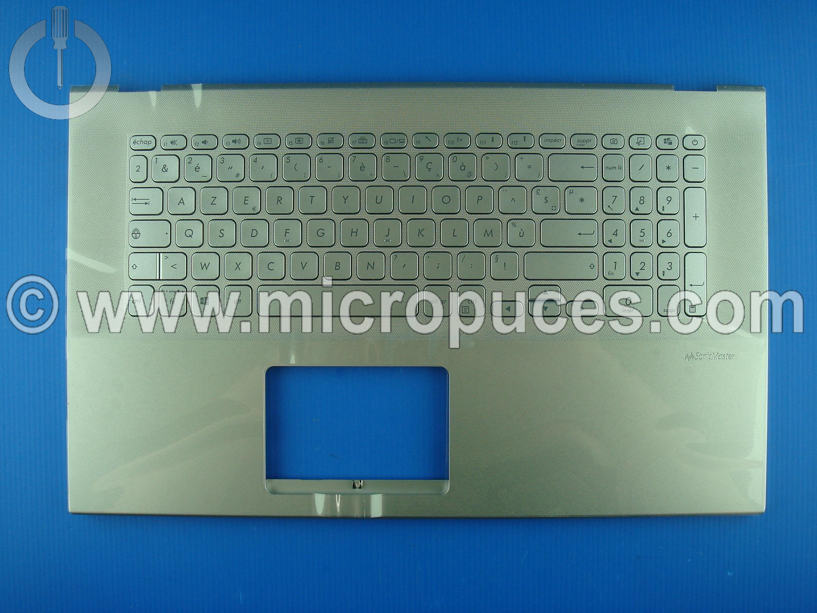 Plasturgie du dessus + clavier pour Asus F712 rtro clair