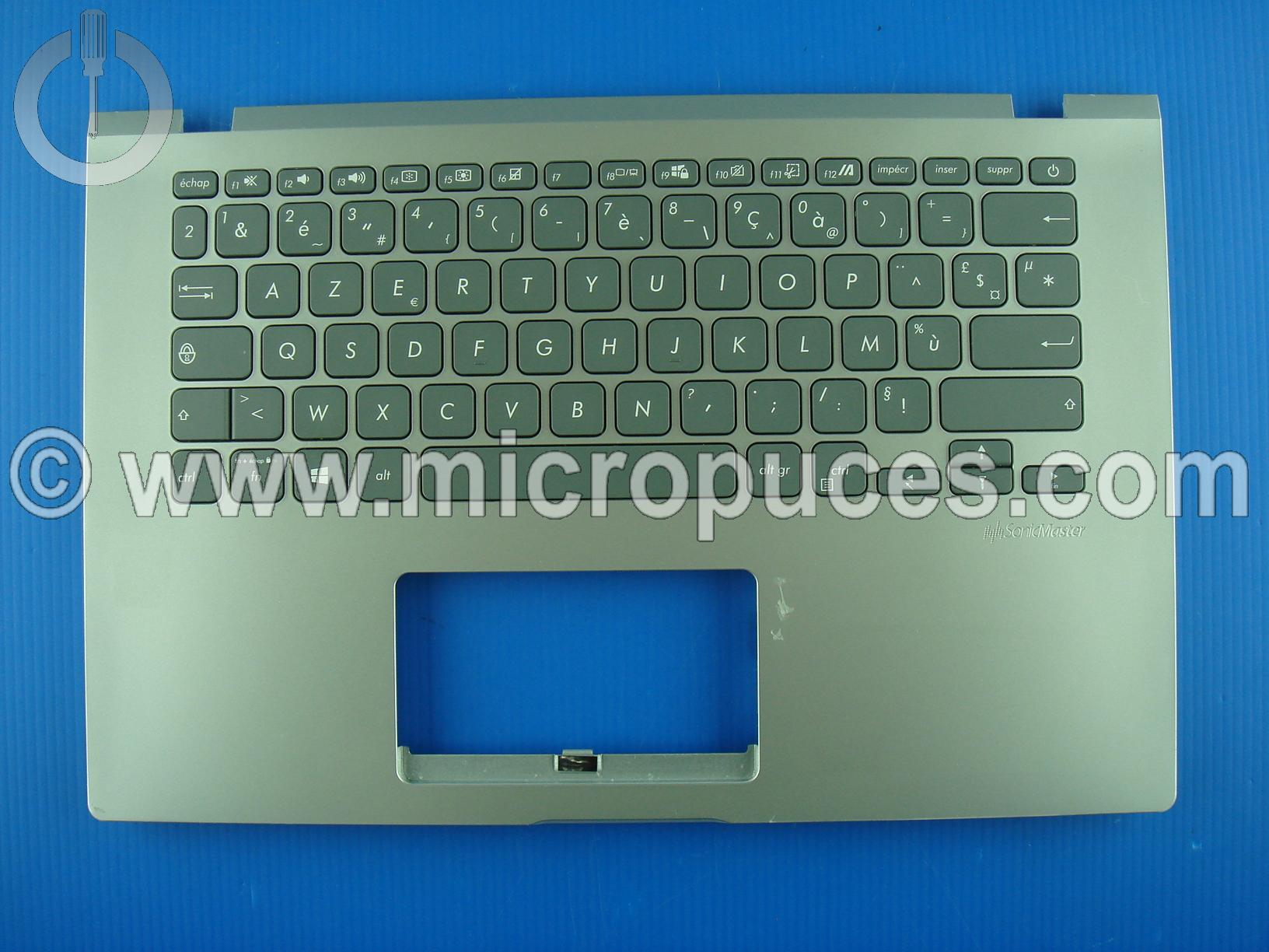 Clavier AZERTY + plasturgie de dessus pour Asus X409 GRADE B