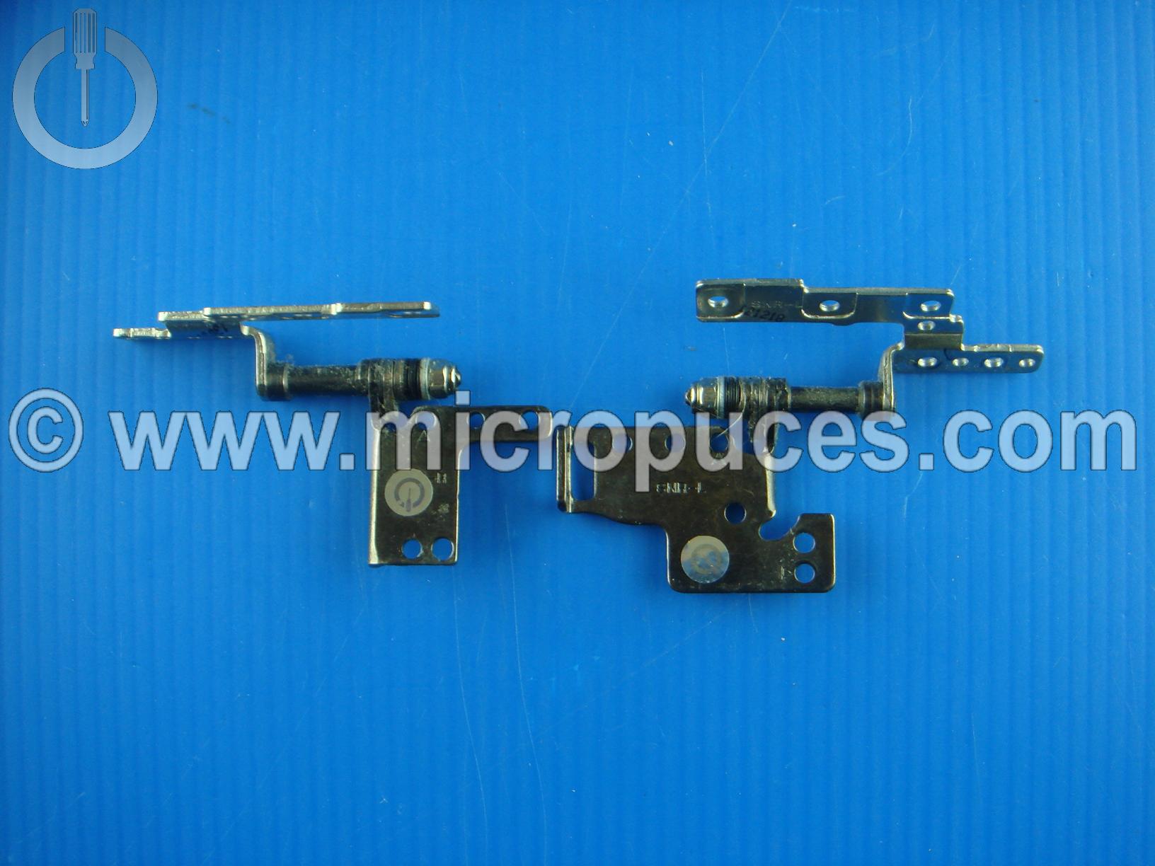 Charnières droite et gauche pour ASUS F402