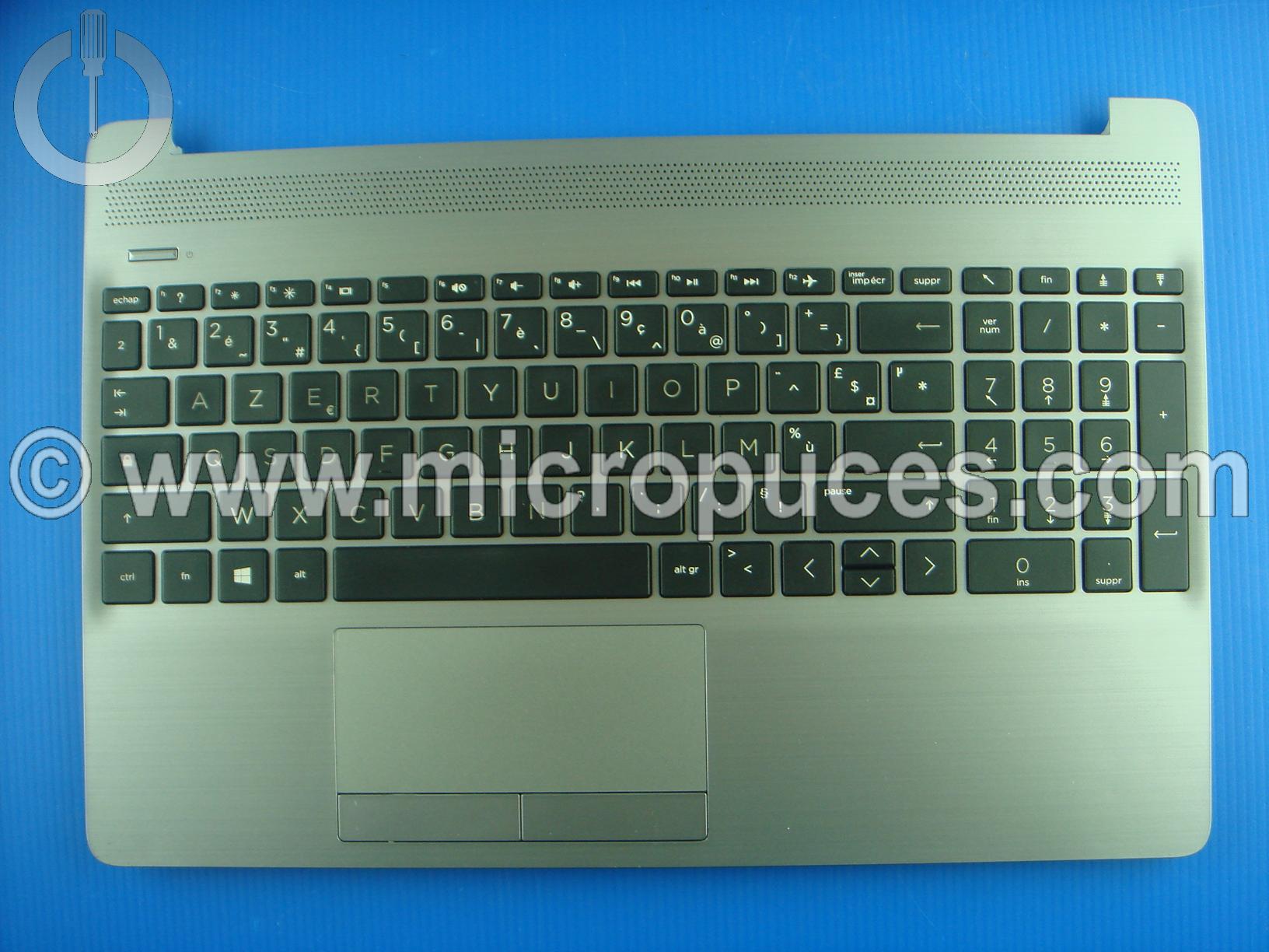 Clavier + plasturgie grise silver pour HP 250 G8