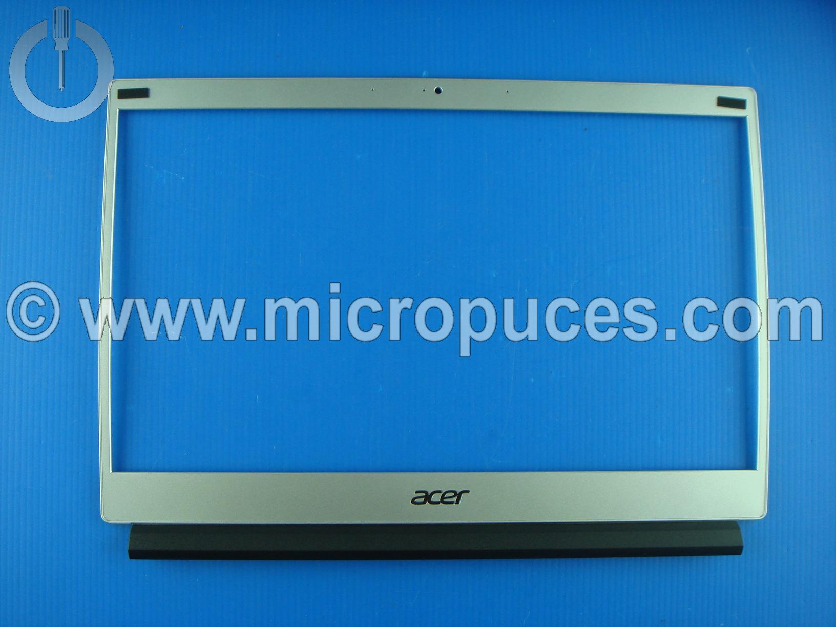 Plasturgie de tour d'écran silver pour Acer Chromebook CB514-1HT