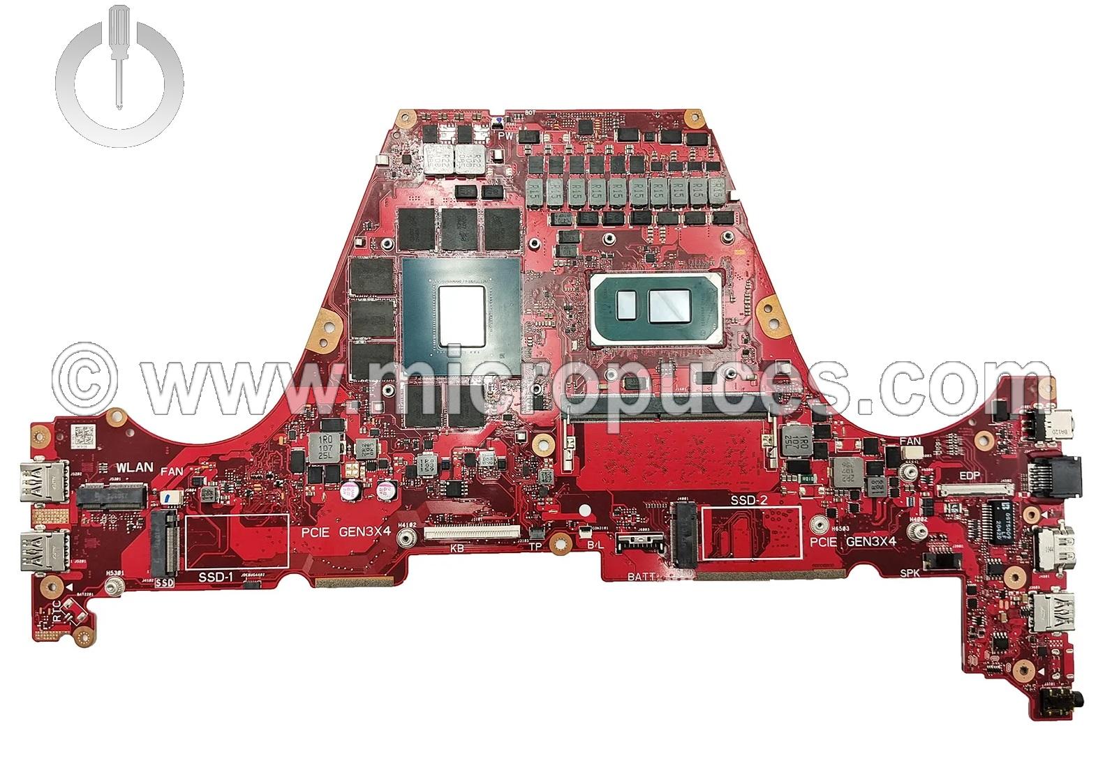 Carte mre ASUS FX516 TUF516 i7 11eme gen + RTX3070