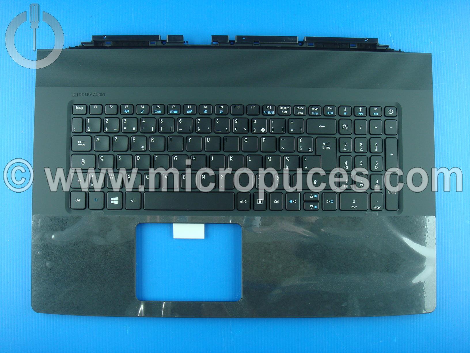 Plasturgie top cover + clavier pour Acer Aspire VN7-792G Led Bar