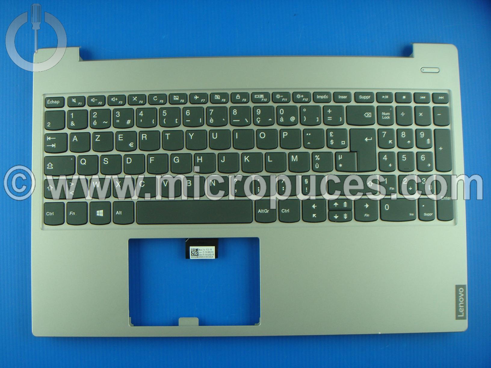 Clavier + plasturgie pour Lenovo Ideapad S340-15 gris GRADE B