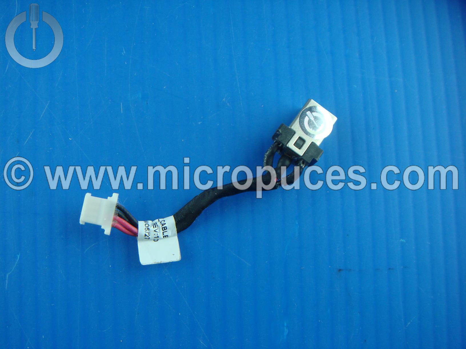 Cable d'alimentation pour Lenovo Ideapad S340-15