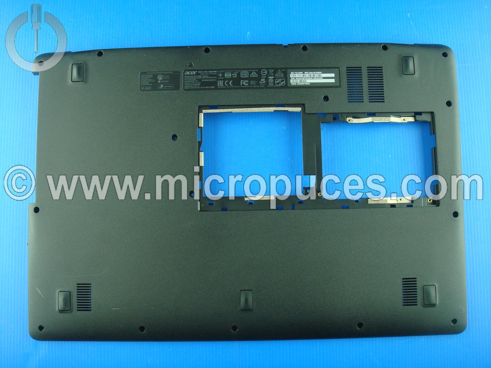 Plasturgie de dessous pour ACER Aspire ES1-732