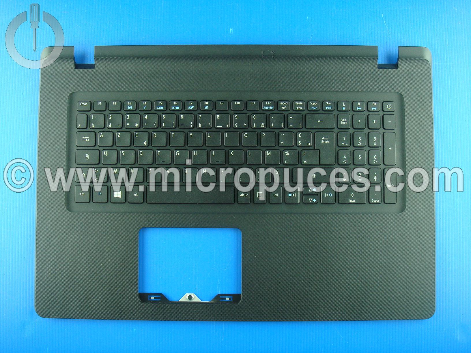 Clavier AZERTY + plasturgie de dessus pour ACER Aspire ES1-732