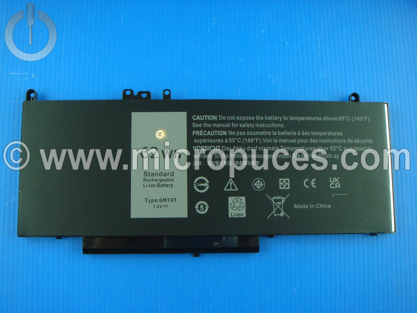 Batterie de remplacement pour DELL