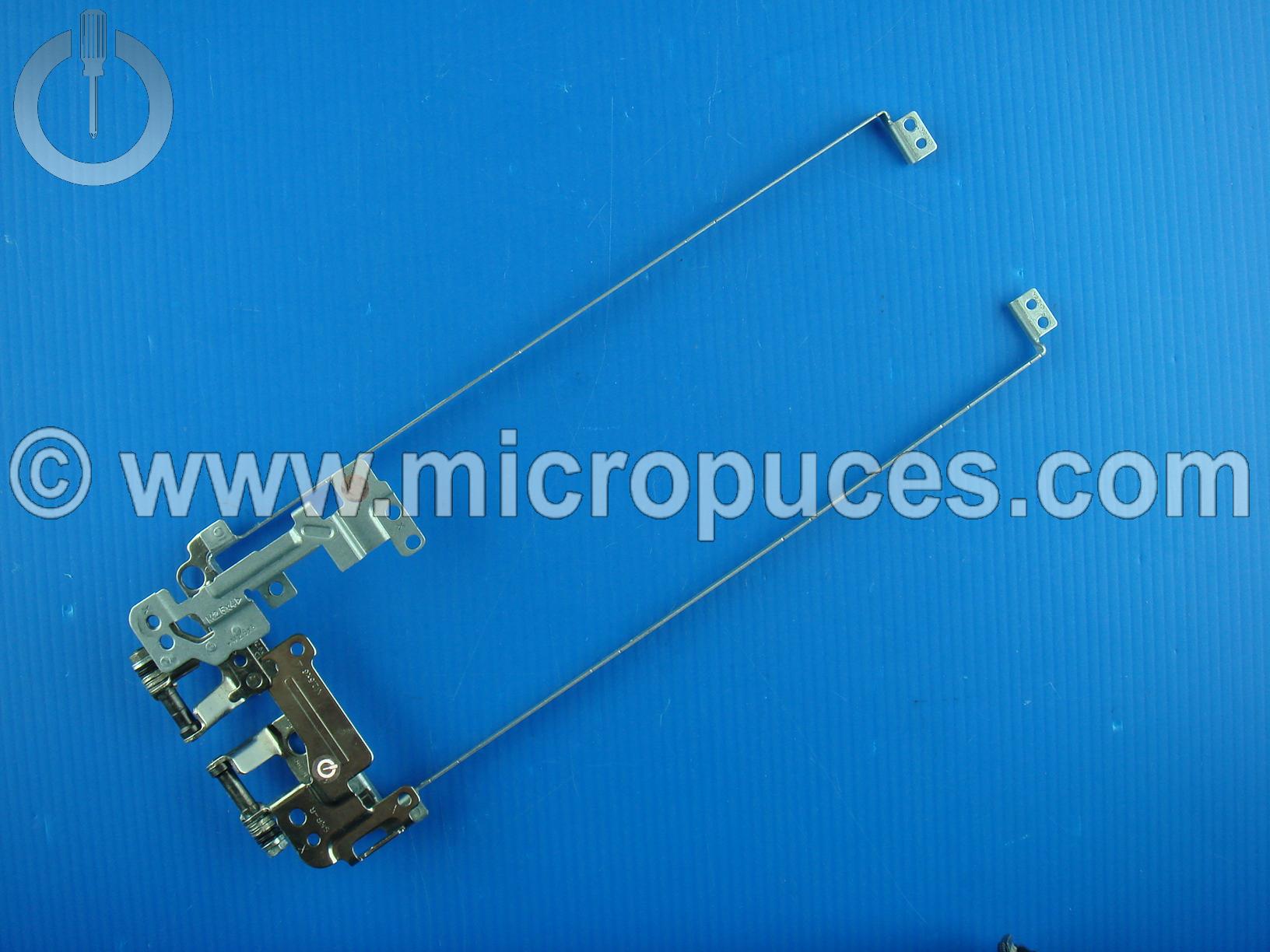 Charnières droite et gauche pour TOSHIBA Satellite C50-B C50D-B