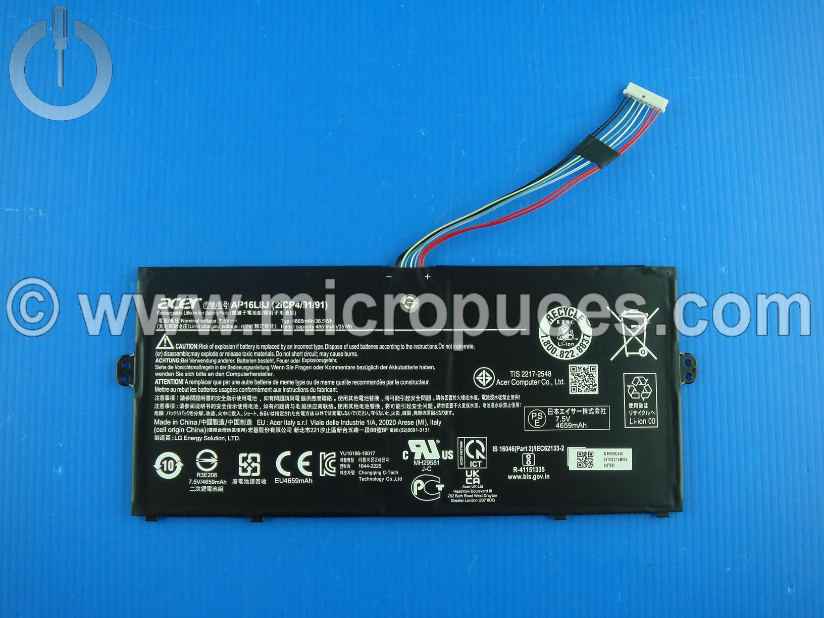 Batterie pour Acer CB311-11H