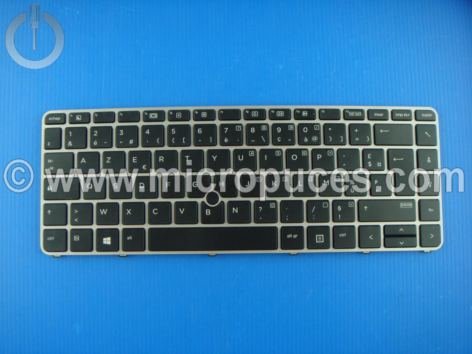 Clavier gris pour HP Elitebook 840 G3