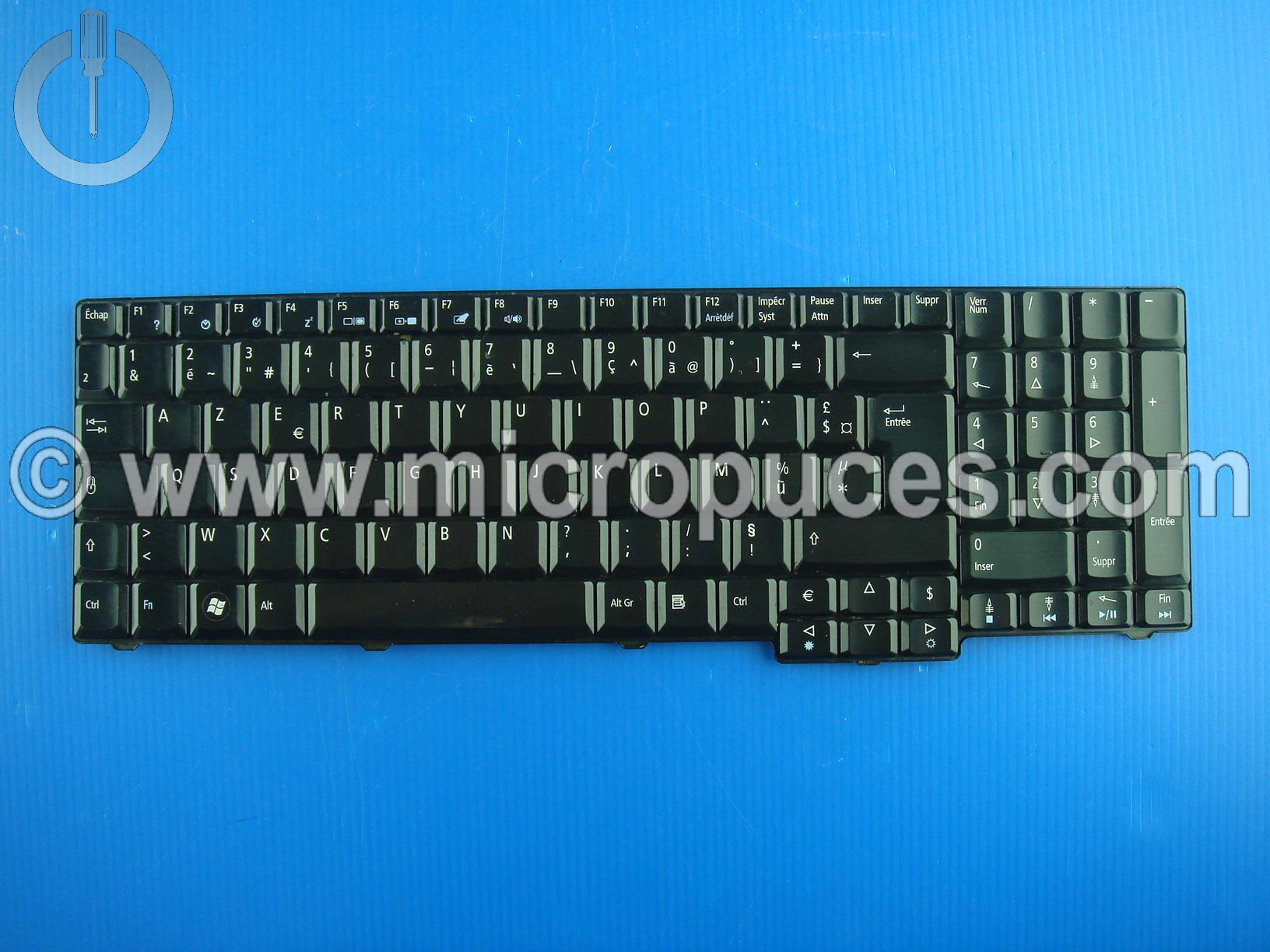 Clavier AZERTY pour ACER Aspire 6530