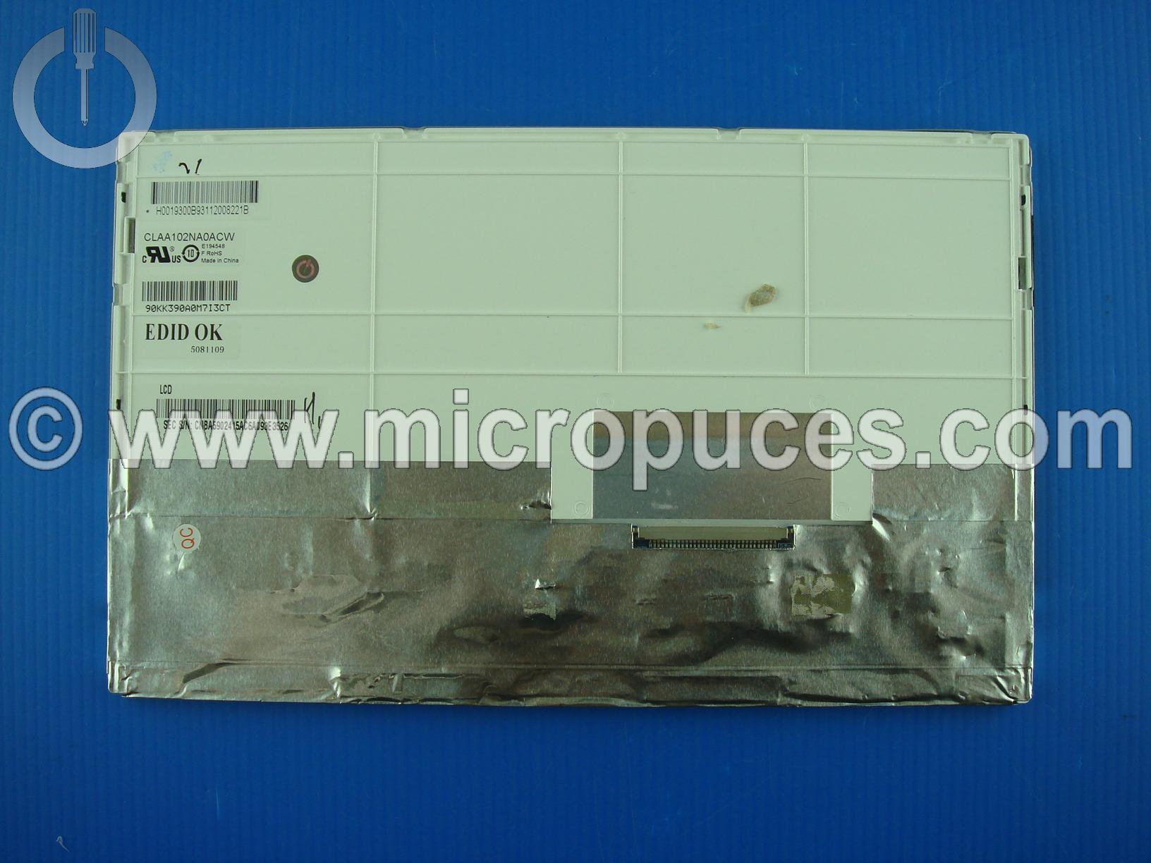 Dalle TFT 10.2" wide CLAA102NA0ACW