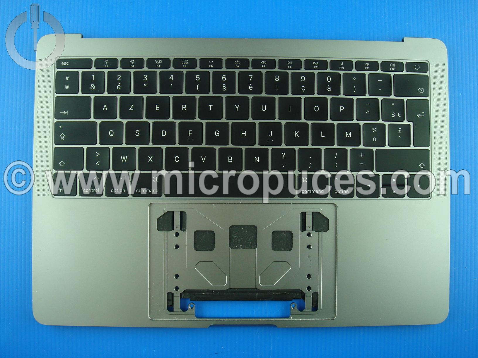clavier + plasturgie + batterie pour MacBook Pro A1706 A1708 - gris sidral - Grade A