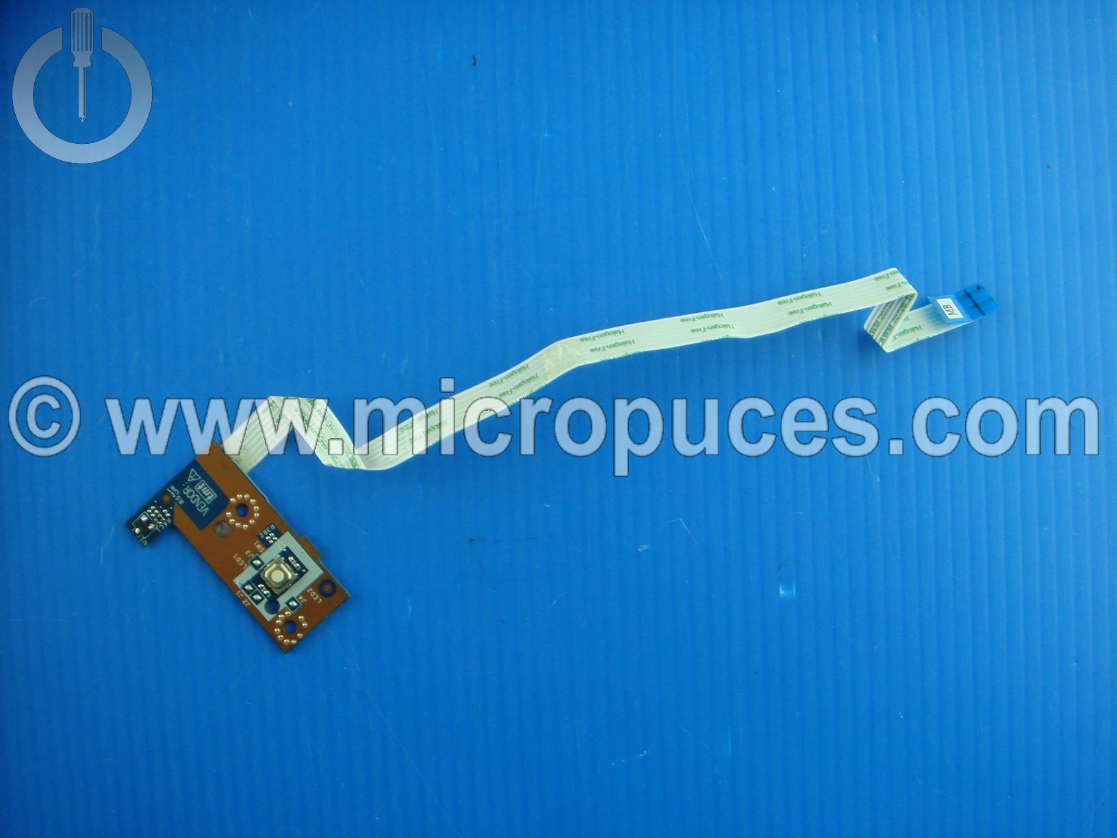 Carte fille bouton power pour Acer Aspire E1-510 E1-530 E1-570