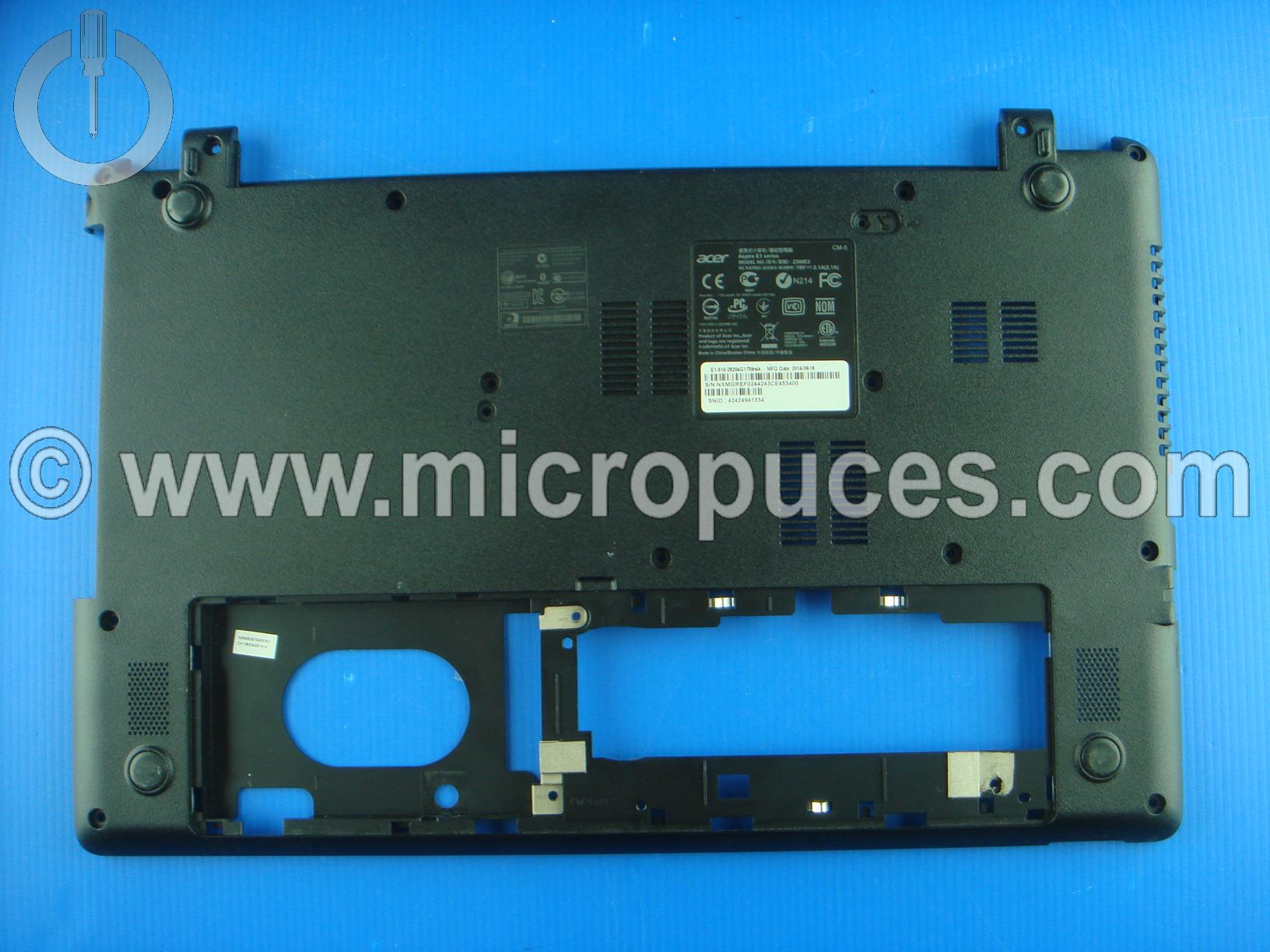 Plasturgie de dessous pour ACER Aspire E1-510