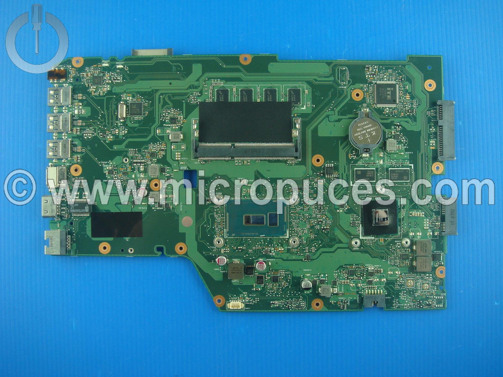 Carte Mère pour Asus X752L ( i3-5 et GF 920M - 4Go - 30 pin)