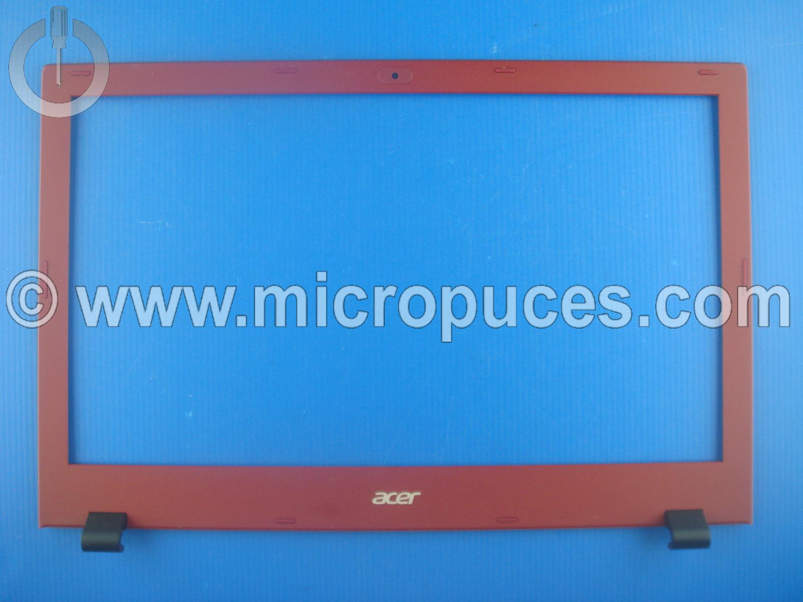Plasturgie tour d'écran rouge pour ACER Aspire E5-573