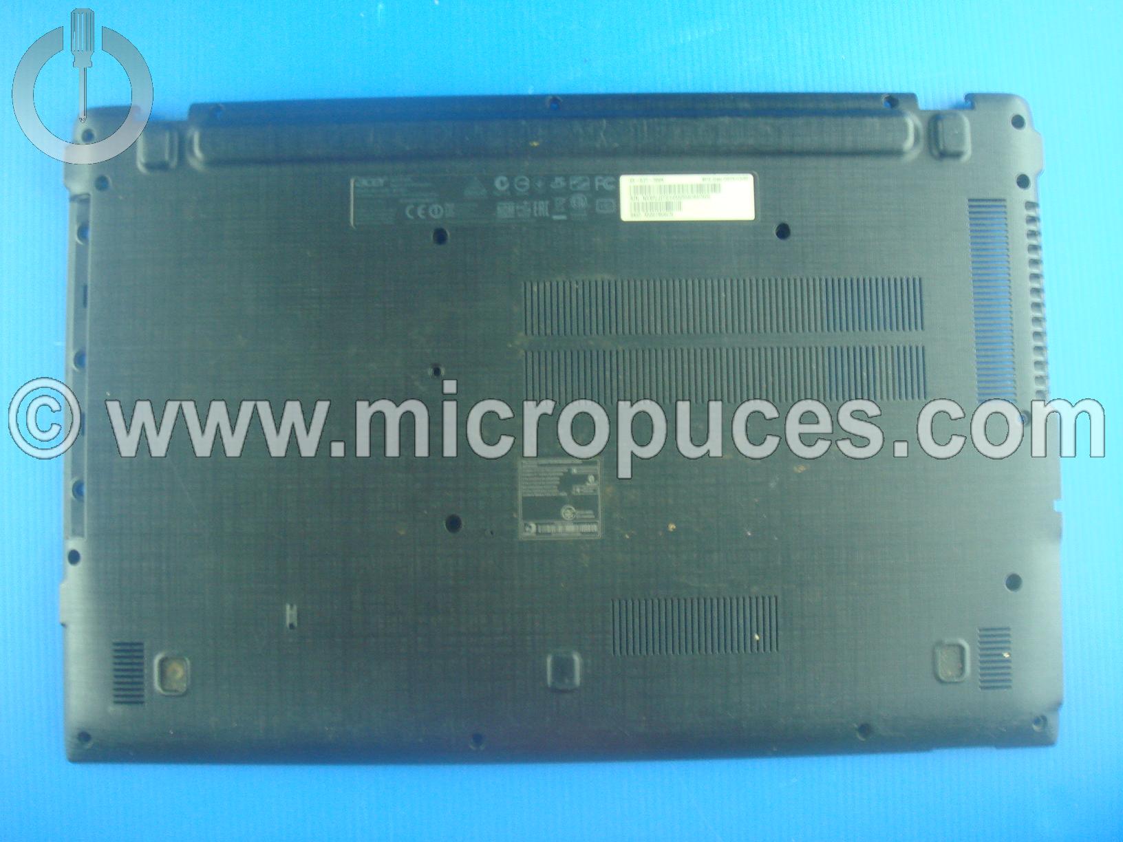 Plasturgie de dessous noir pour ACER Aspire E5-573 E5-522 LE69BH