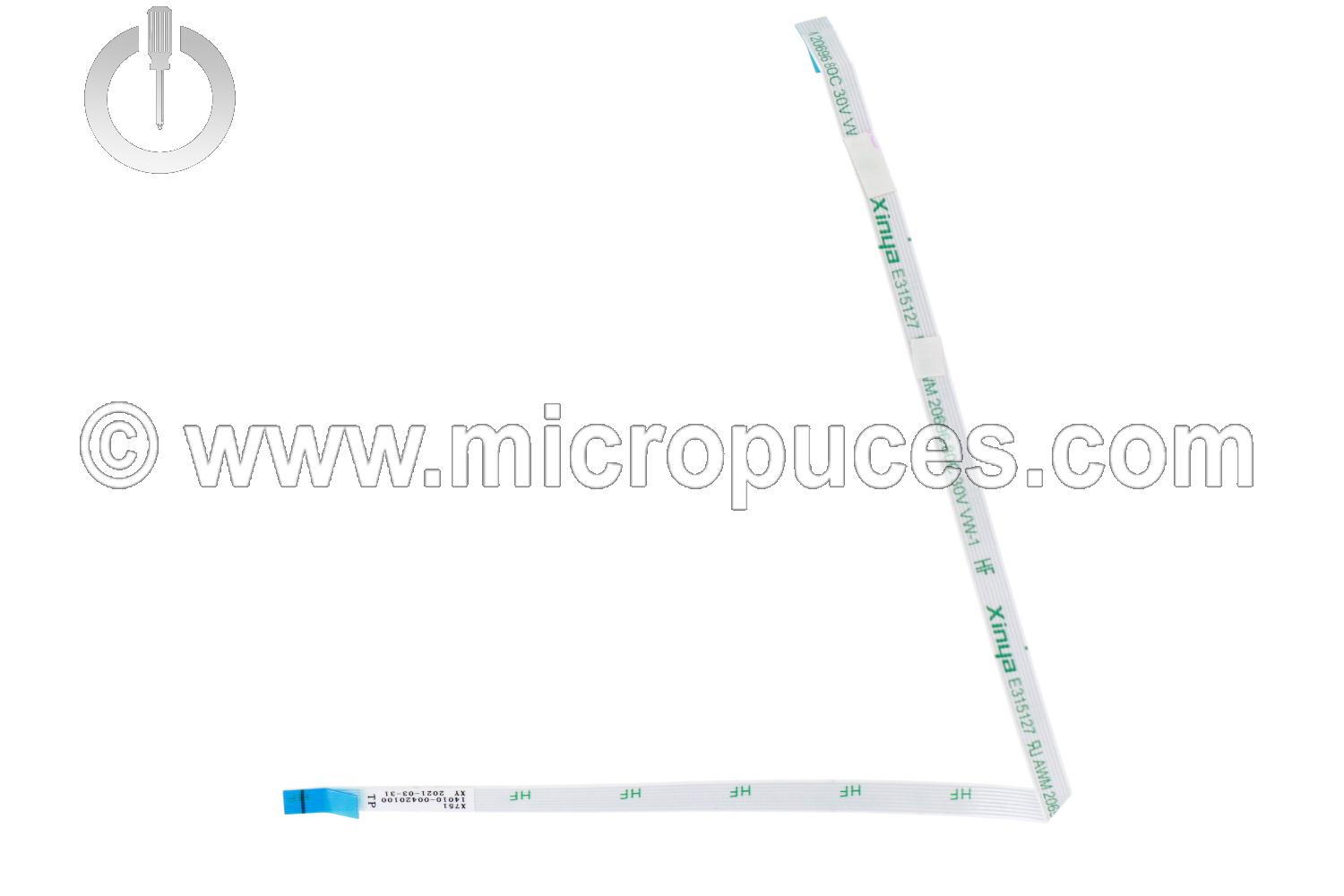 Nappe ZIF touchpad 8 pins ASUS X751