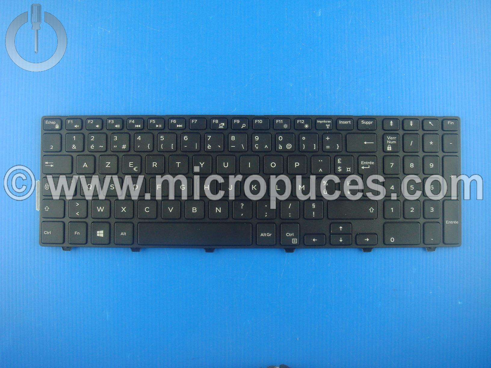 Clavier AZERTY pour Inspiron 15 - 3565 3567 et 3568