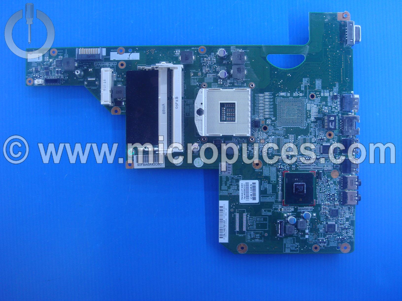 Carte mere HP 605903-001 pour HP Pavilion G72 Intel Pentium