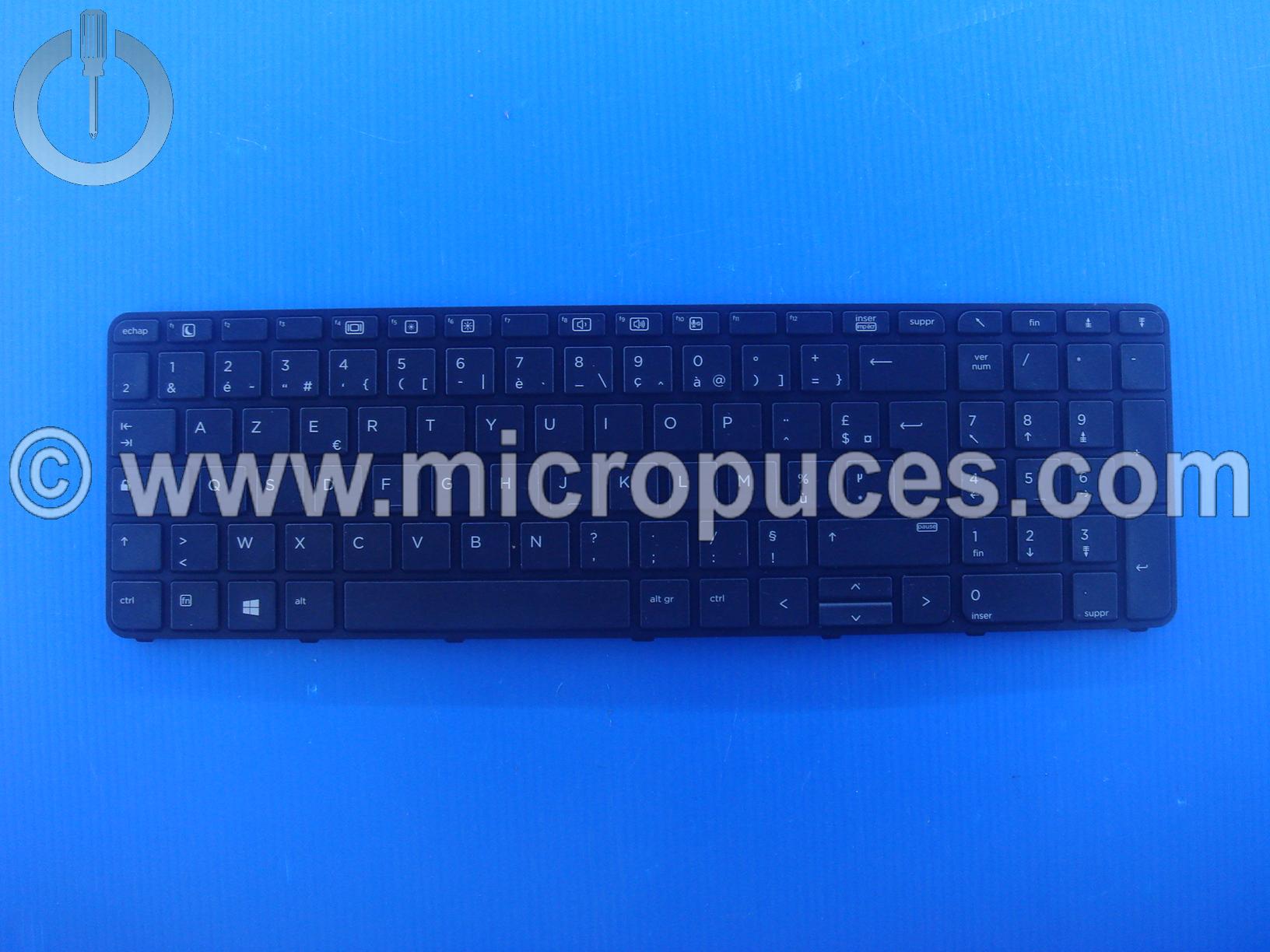 Clavier AZERTY pour HP Probook 450 G3 G4 455 G3 G4 470 G3 G4