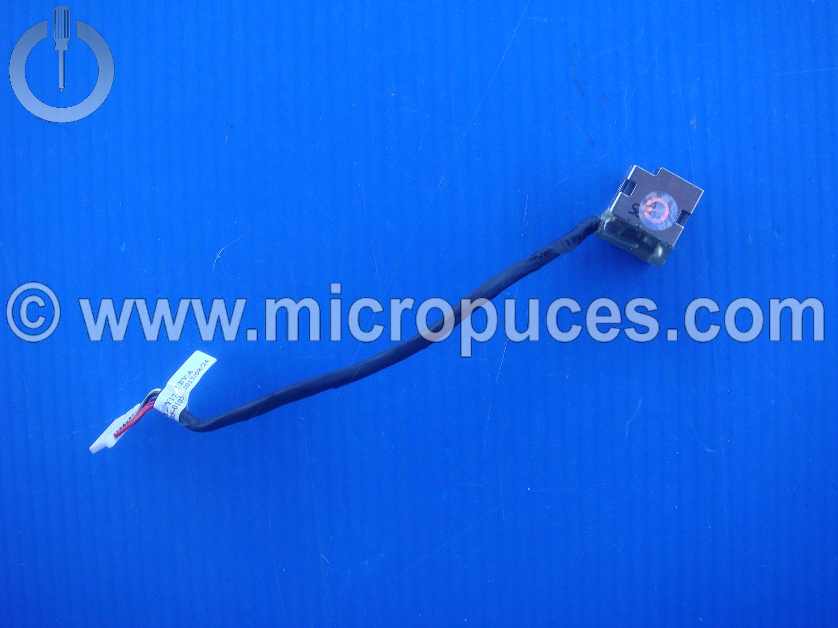 Cable alimentation pour HP Probook 450 G3, 455 G3, 470 G3