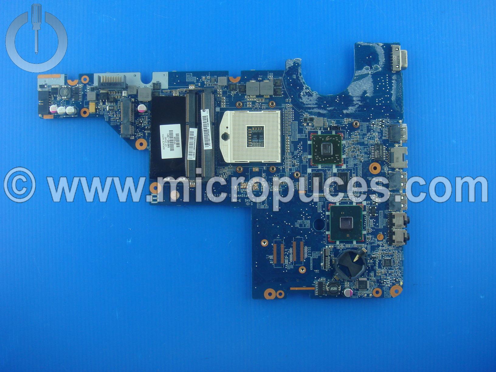 Carte mère 595183-001 HP pavillon G72 Intel Core