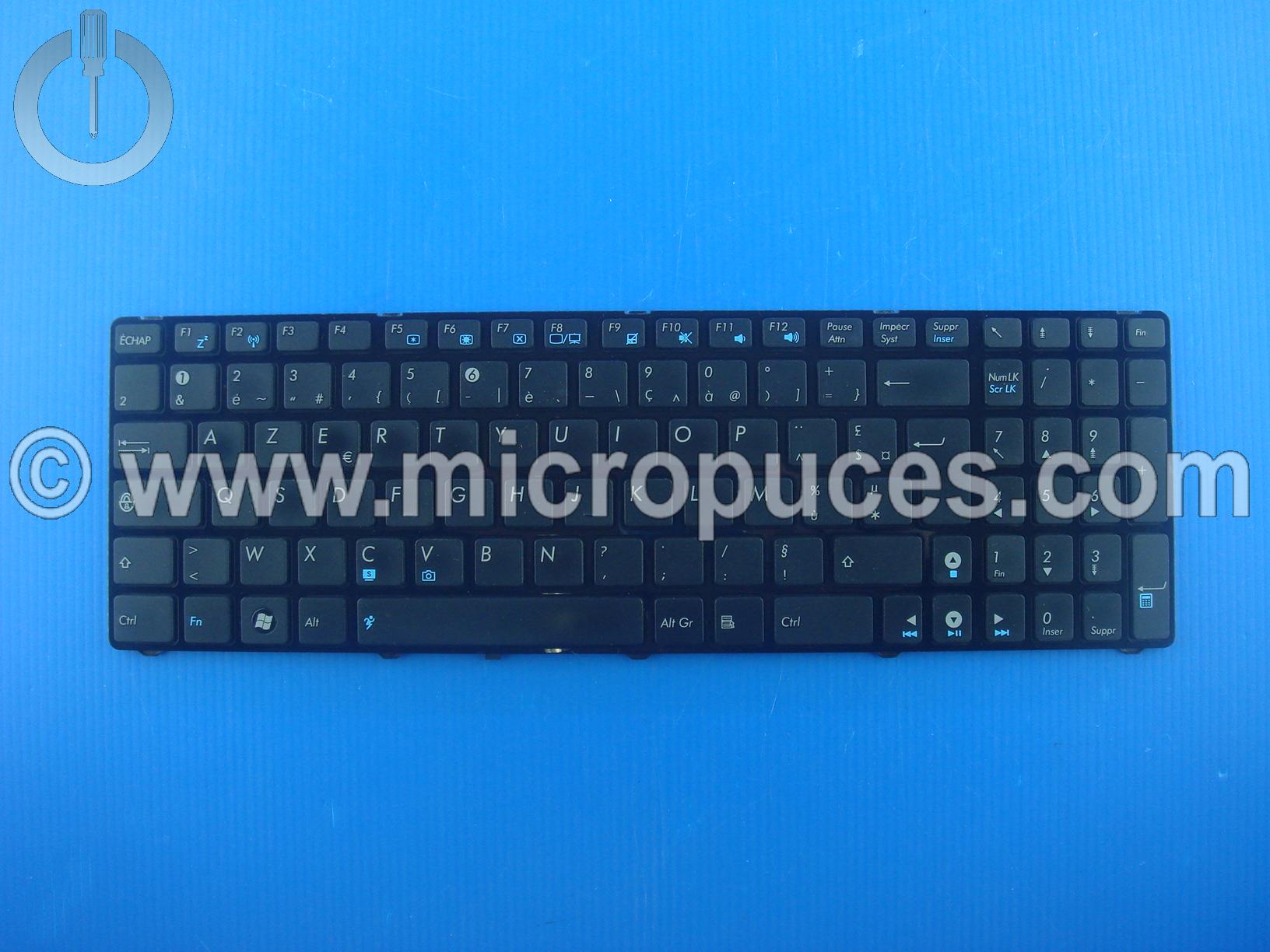 Clavier AZERTY pour ASUS K53E