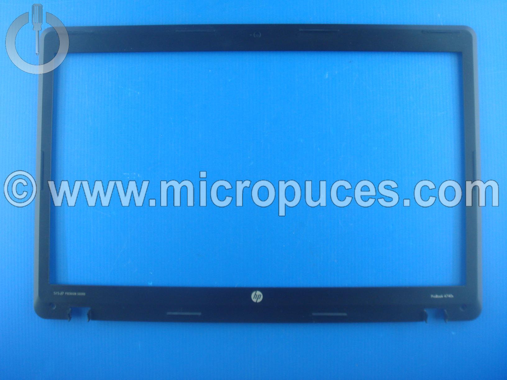 Plasturgie tour d'écran pour HP probook 4740S
