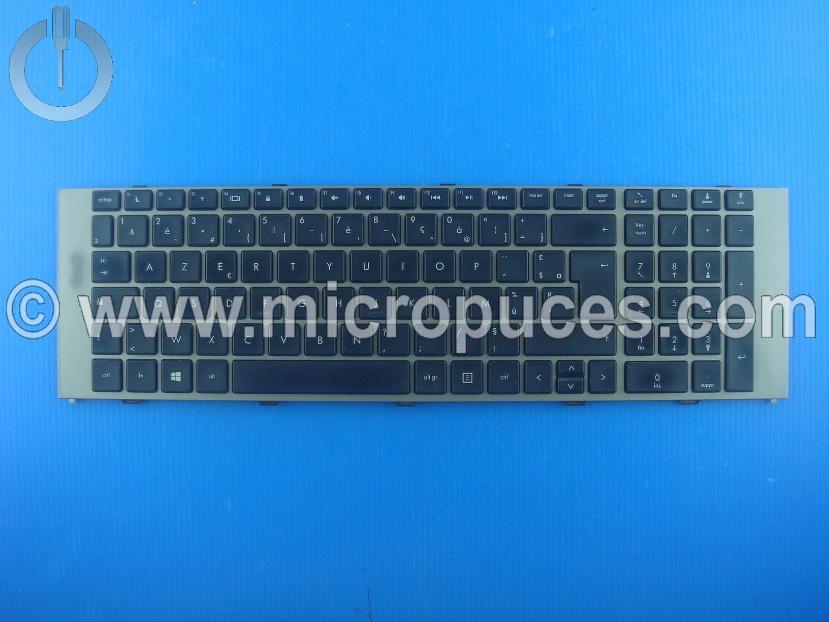 Clavier AZERTY pour HP Probook 4740S GRADE B