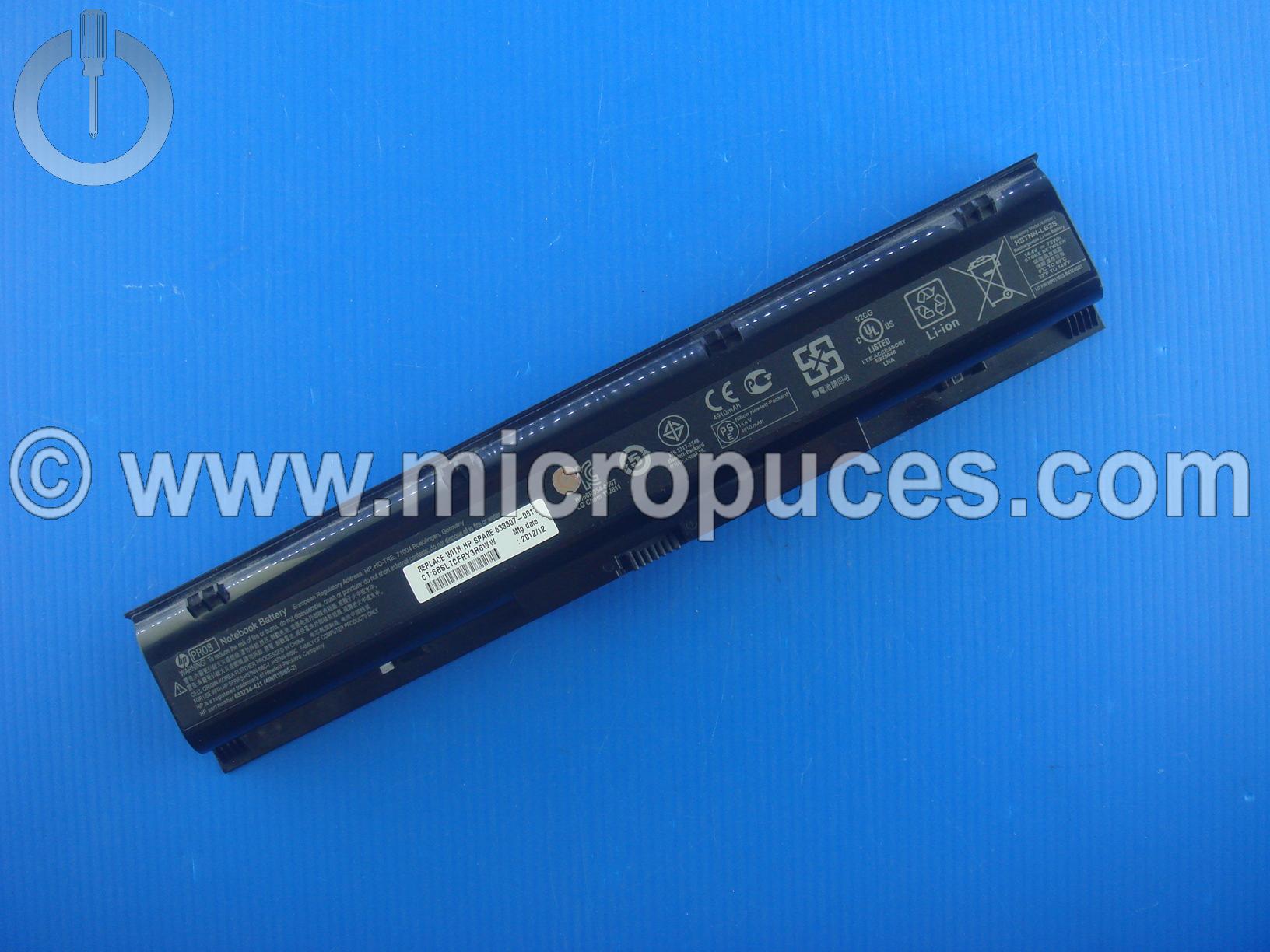 Batterie d'origine pour HP Probook 4730S 4740S