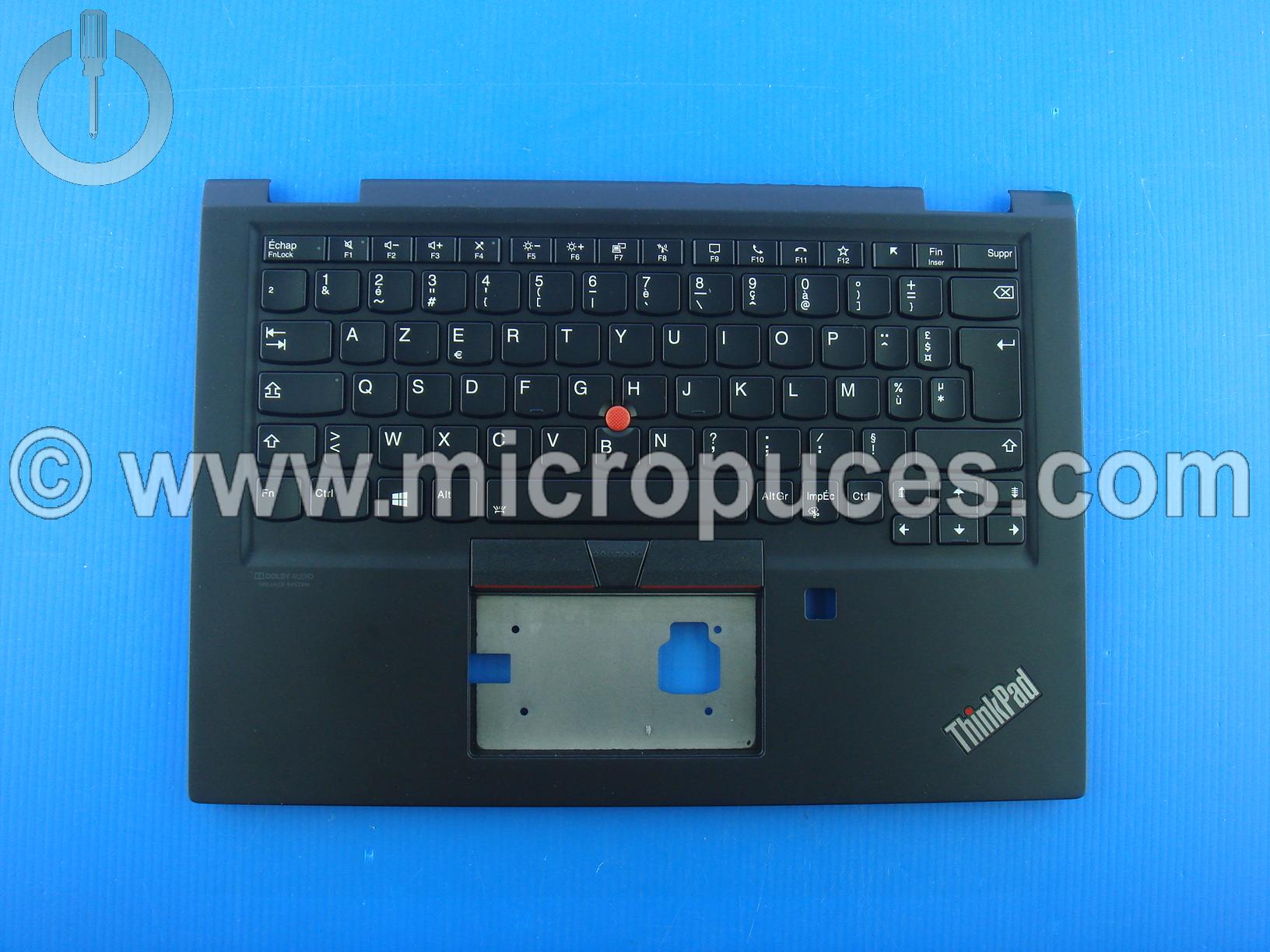 Clavier + plasturgie de dessus pour Lenovo Thinkpad X13 1ere gen