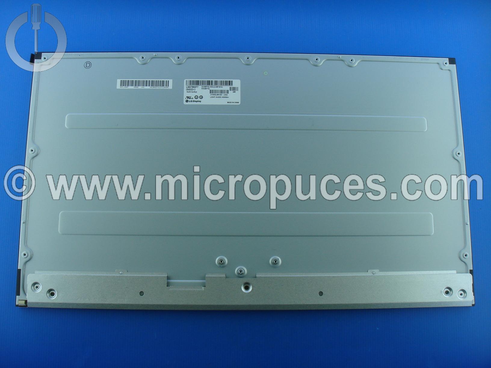 Ecran 27" FHD 1920x1080 30 pins LM270WF7-SSD1