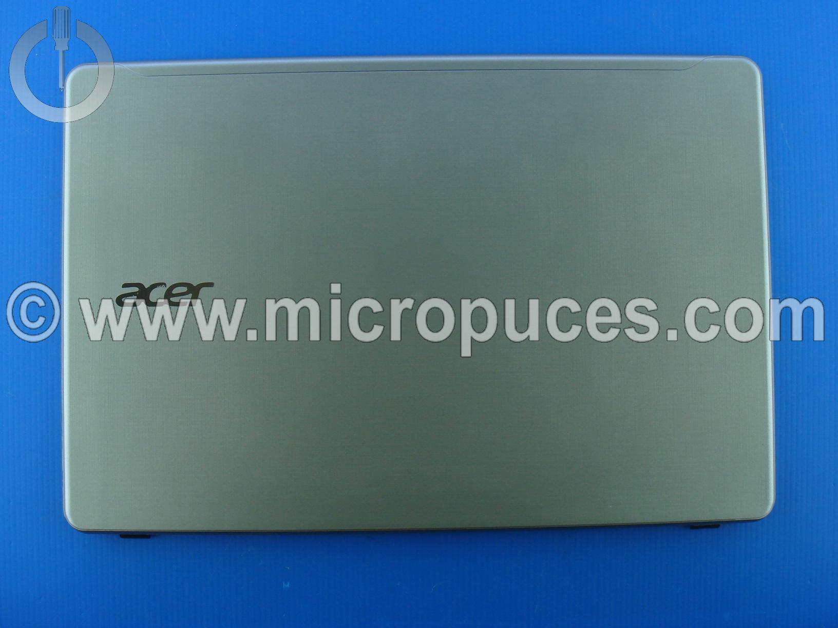 Plasturgie d'cran grise silver pour ACER Aspire F5-573