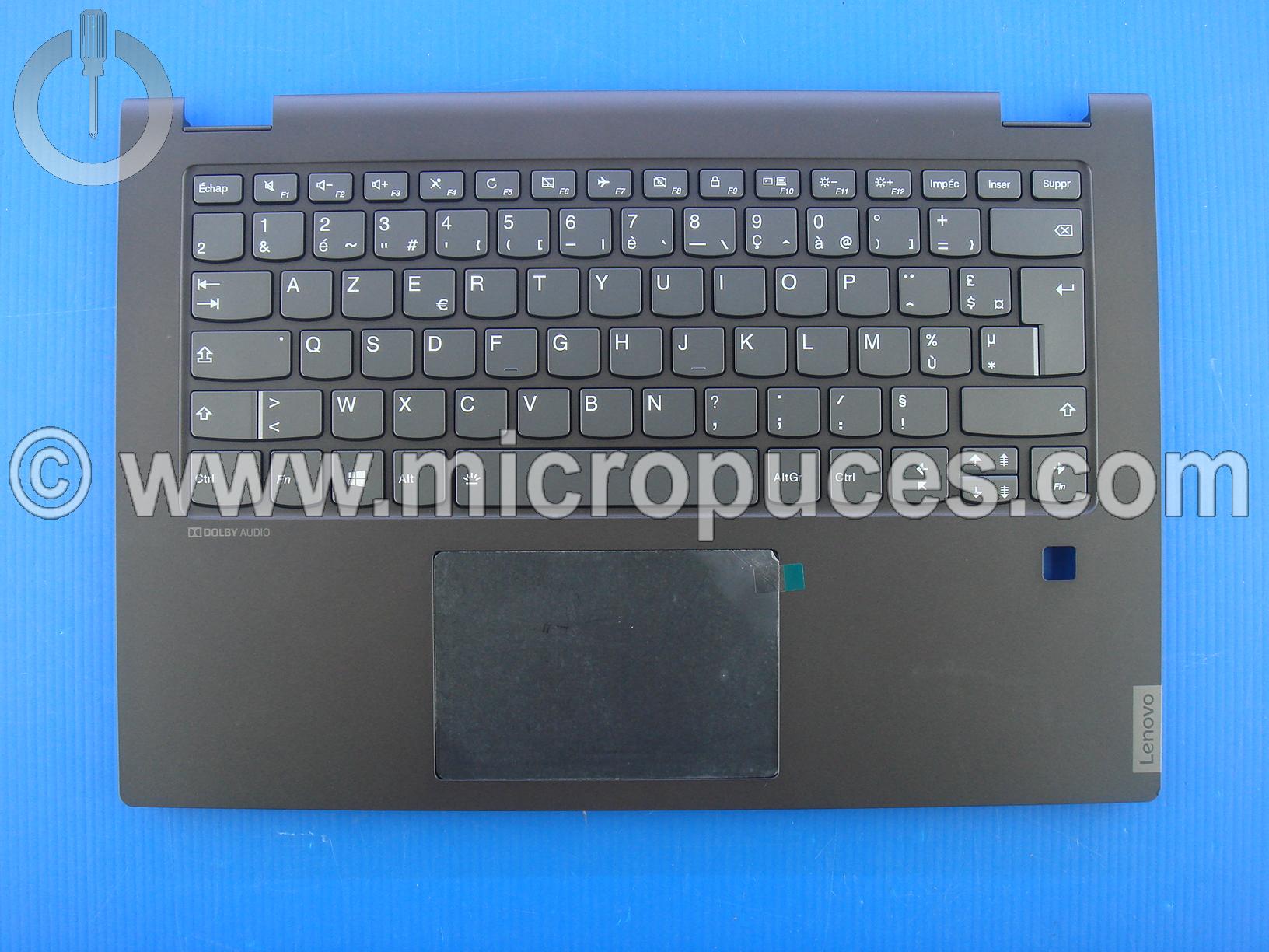 Clavier + plasturgie de dessus noire pour Ideapad C340-14IWL rtro claire