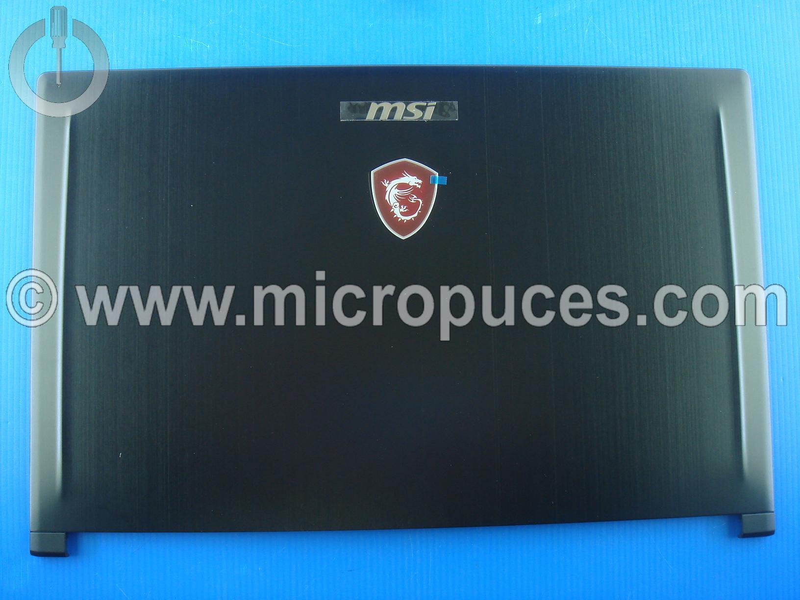 Plasturgie d'cran pour MSI GS63 Stealth