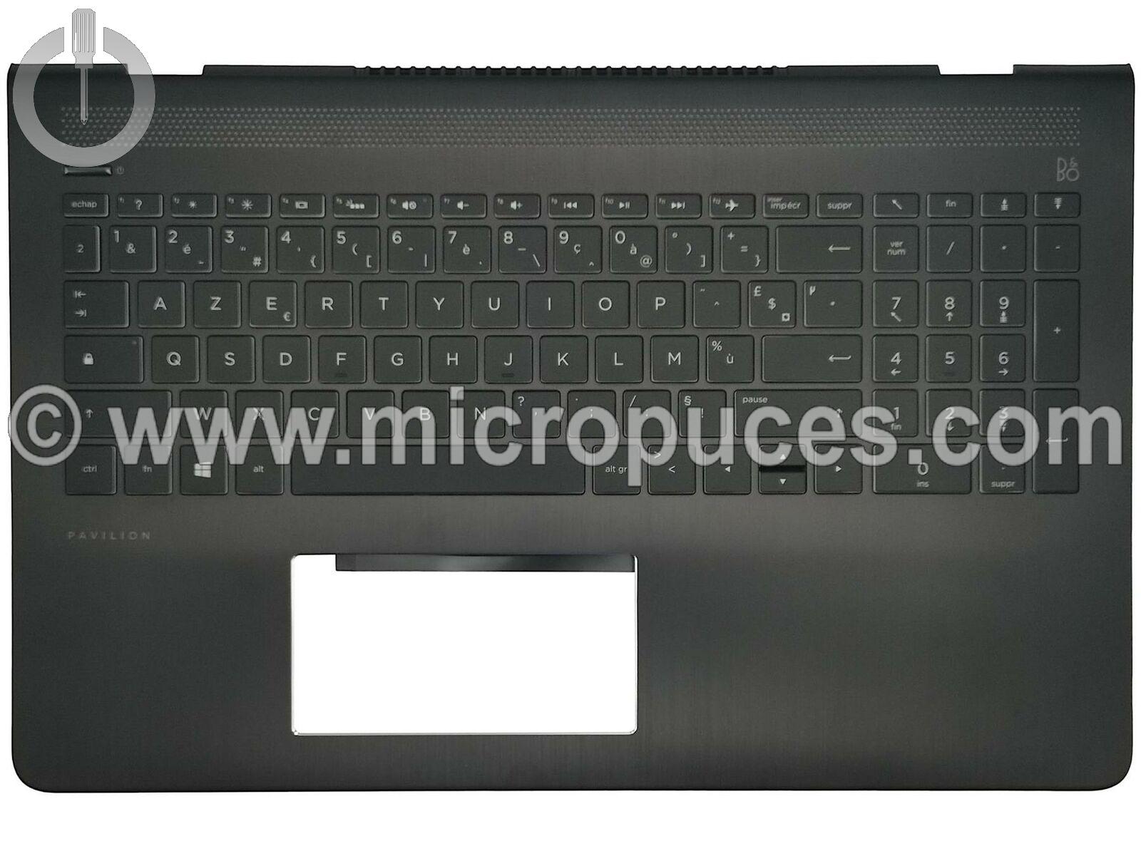 Clavier + plasturgie de dessus pour HP 15-CB