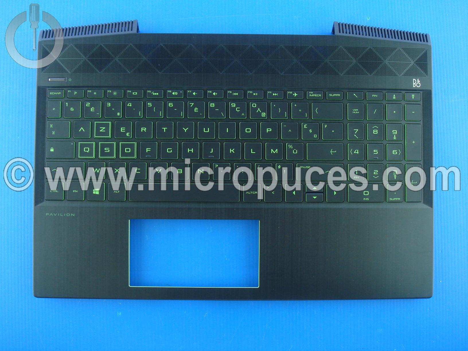 Clavier + plasturgie de dessus pour HP Pavilion 15-CX