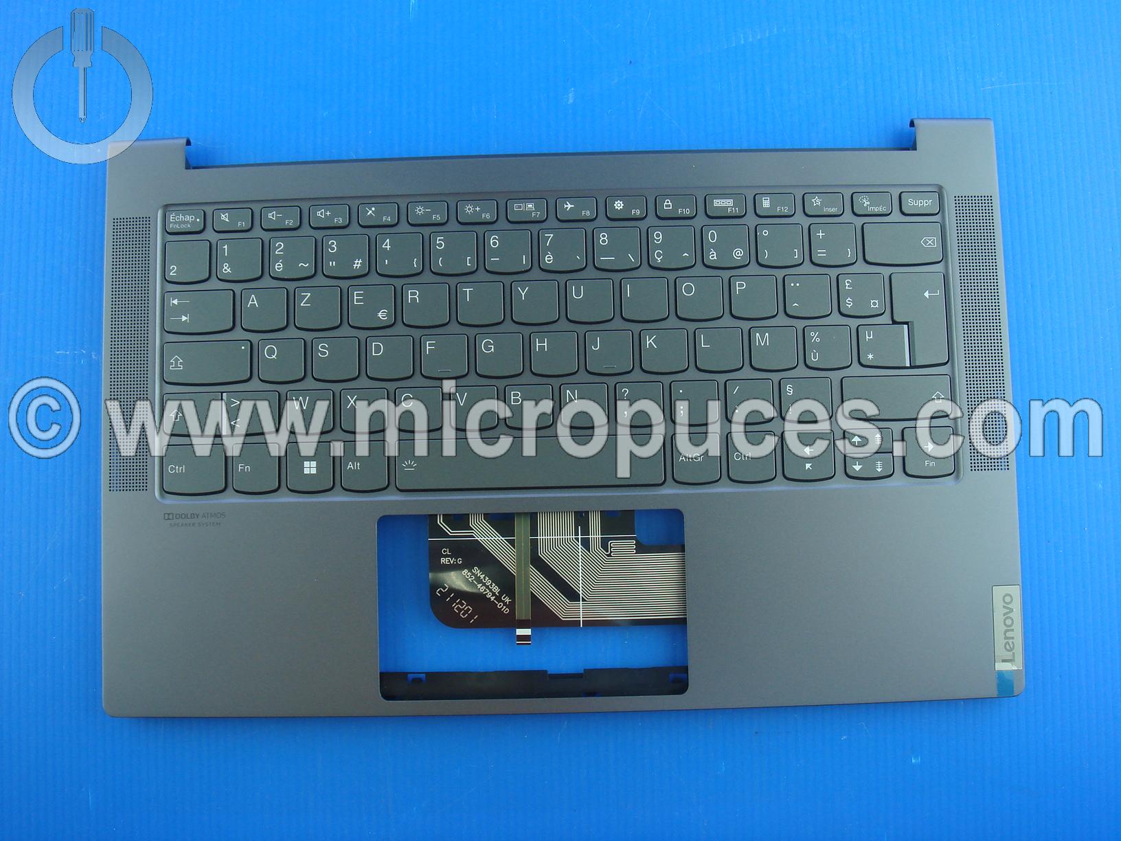 Clavier + plasturgie de dessus pour LENOVO Yoga Slim 7-14ARE05