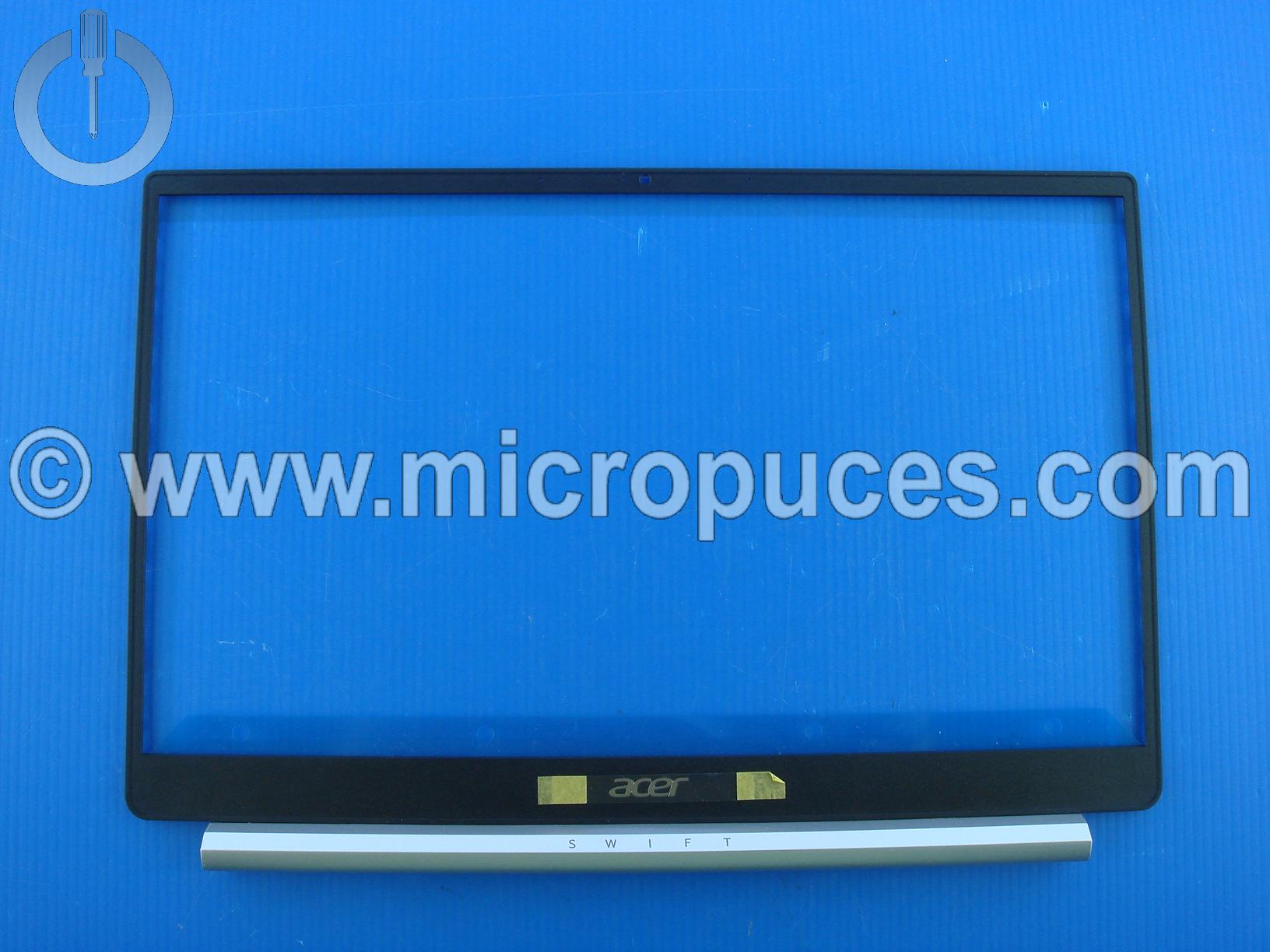 Plasturgie tour d'écran silver pour Acer Swift SF314-42