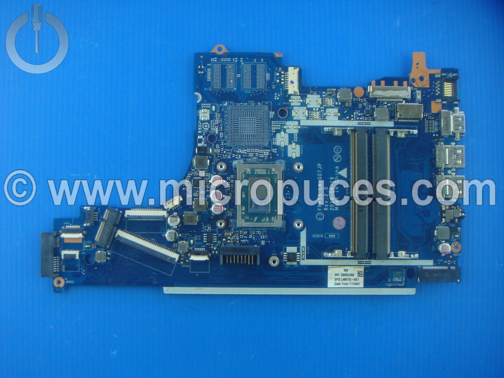 Carte mère AMD Ryzen 5 3500U pour Pavilion 15-db