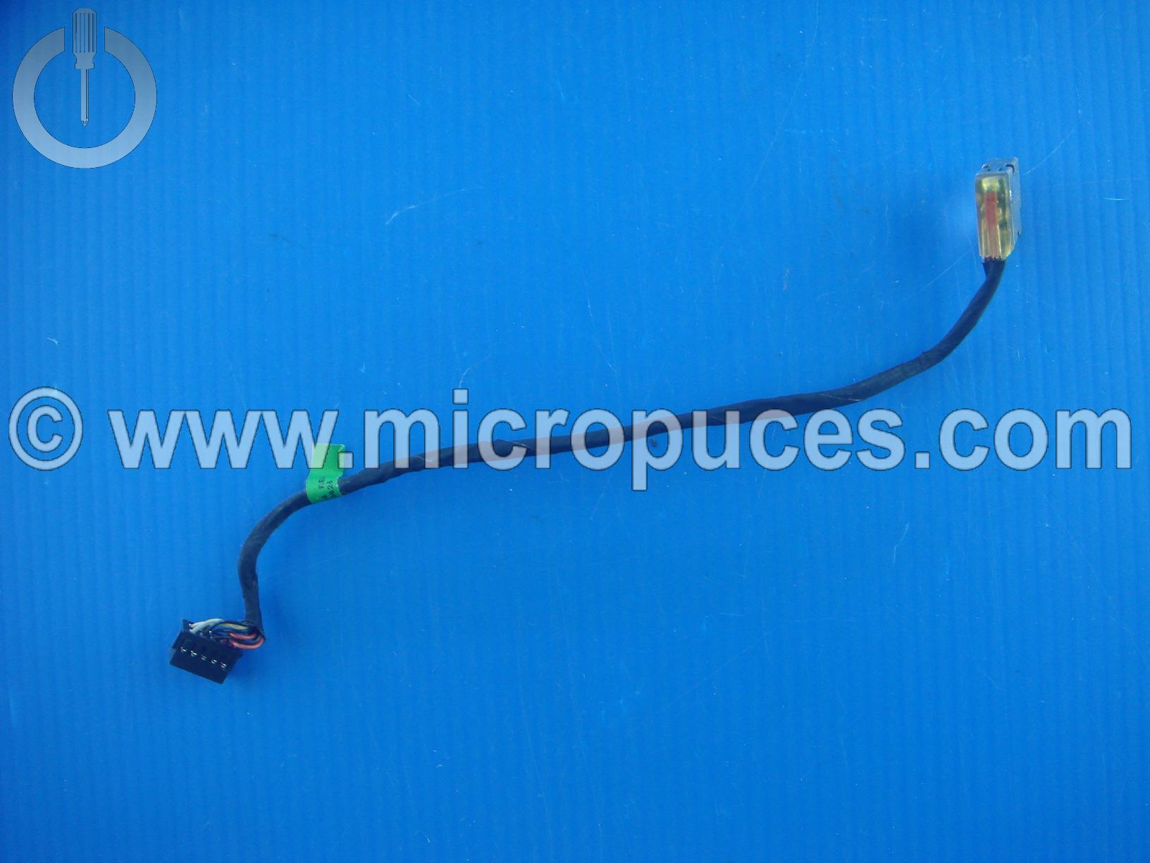 Cable alimentation 10 pin pour carte mère de HP Envy17-Jxxx