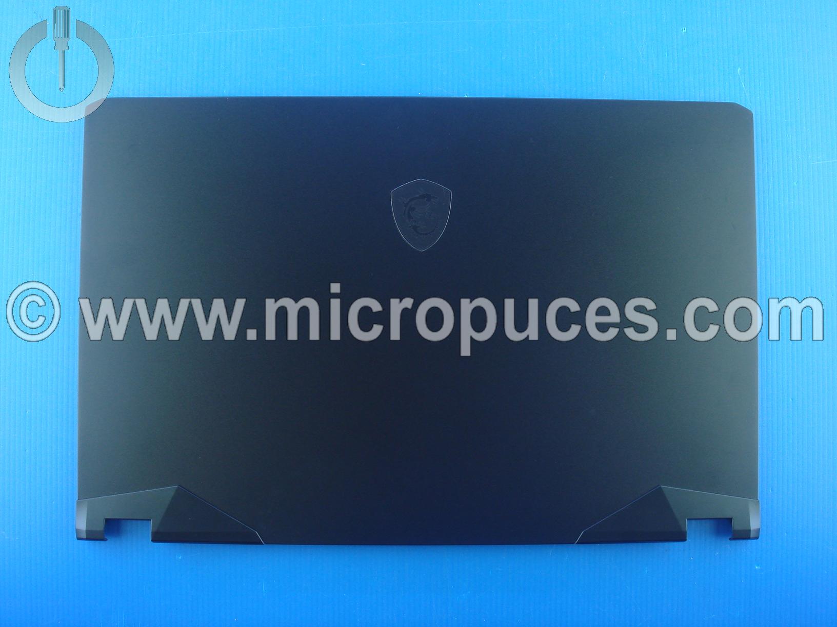 Plasturgie d'écran pour MSI GP76 noire