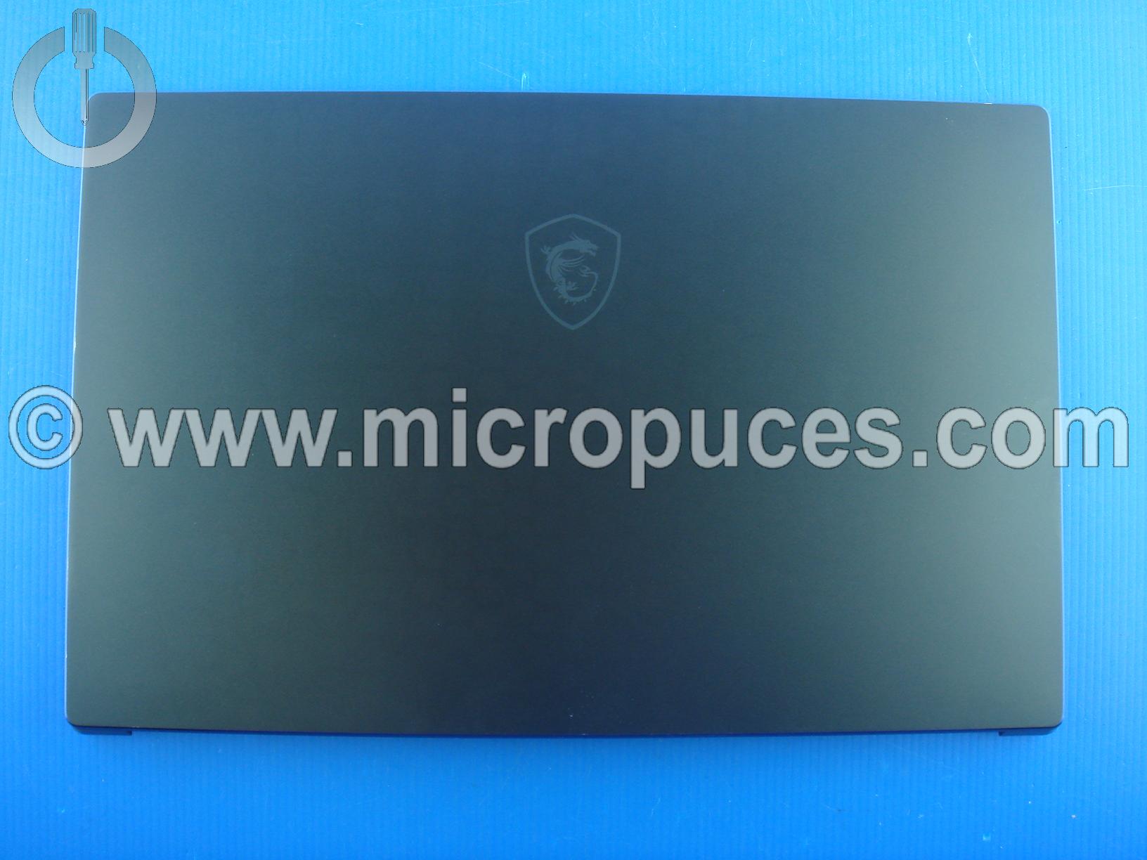 Plasturgie d'écran pour MSI Prestige 15 version 1 ( avec couvre charnières )