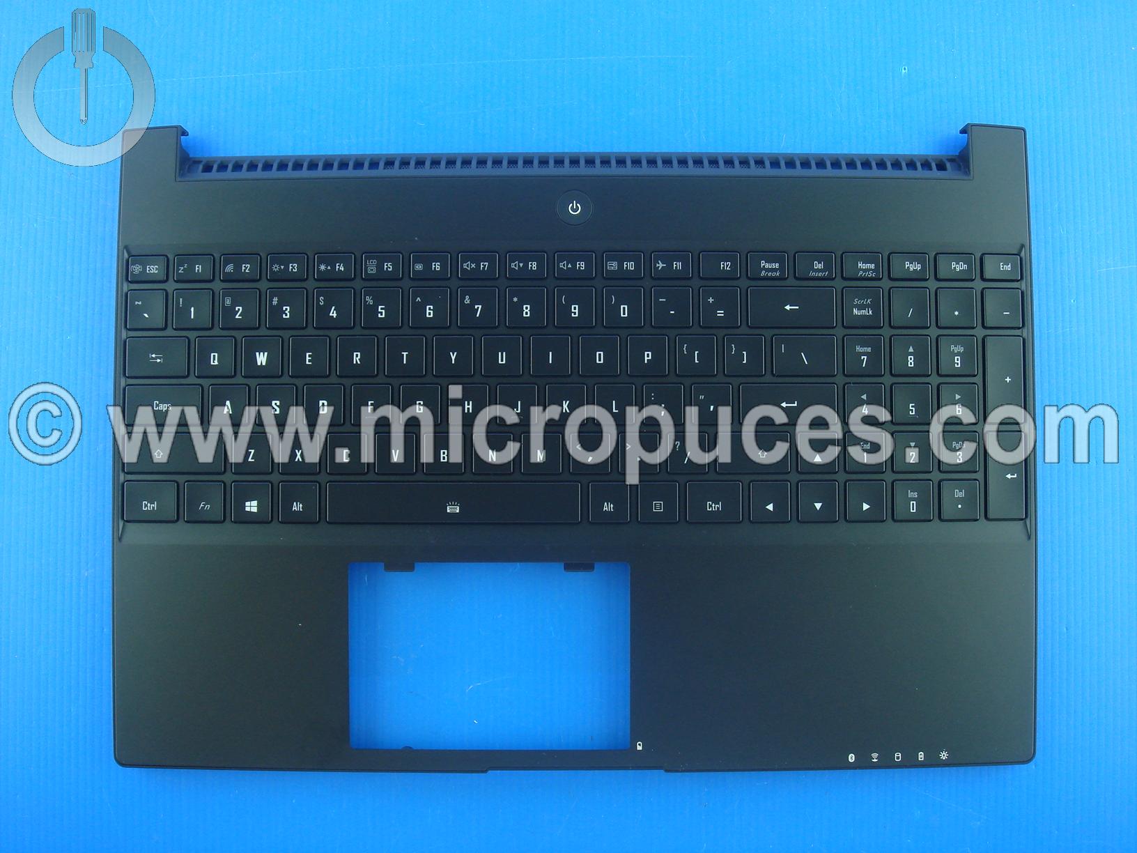 Clavier + plasturgie de dessus pour Gigabyte Aero 15
