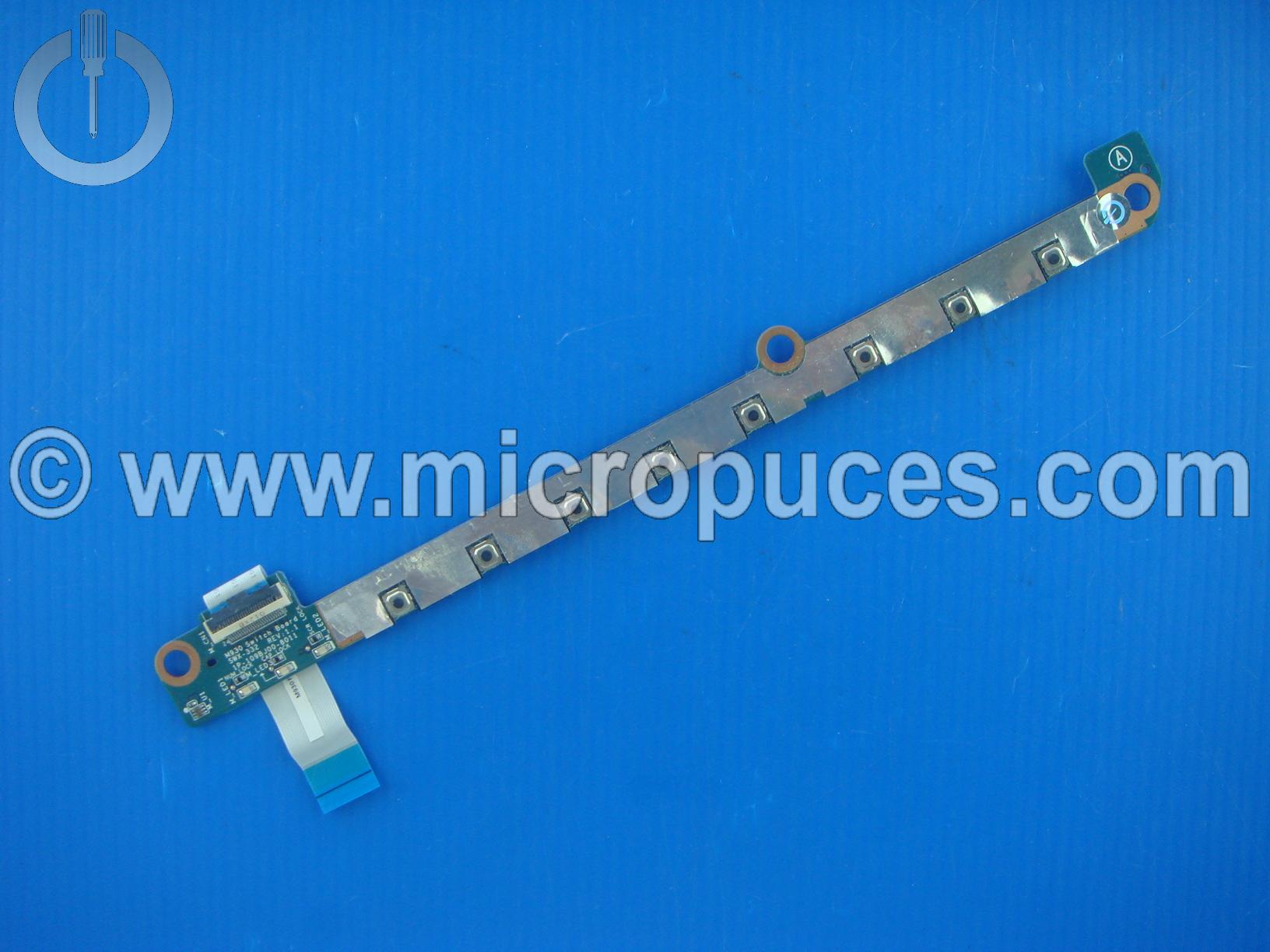 Carte fille boutons médias pour SONY PCG-81112M